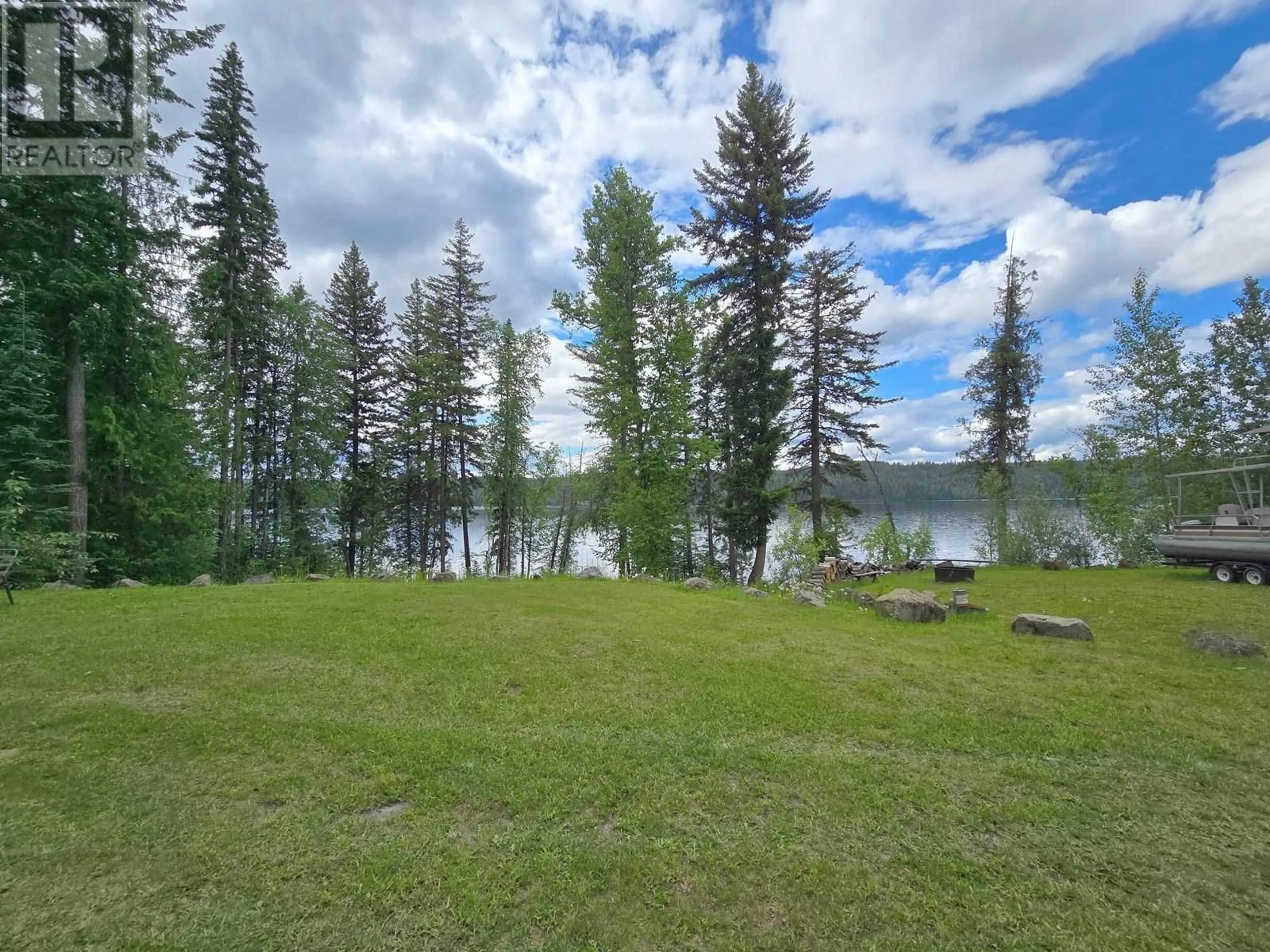 A pic from outside/outdoor area/front of a property/back of a property/a pic from drone, water/lake/river/ocean view for 6725 MILLAR ROAD, Horsefly British Columbia V0L1L0