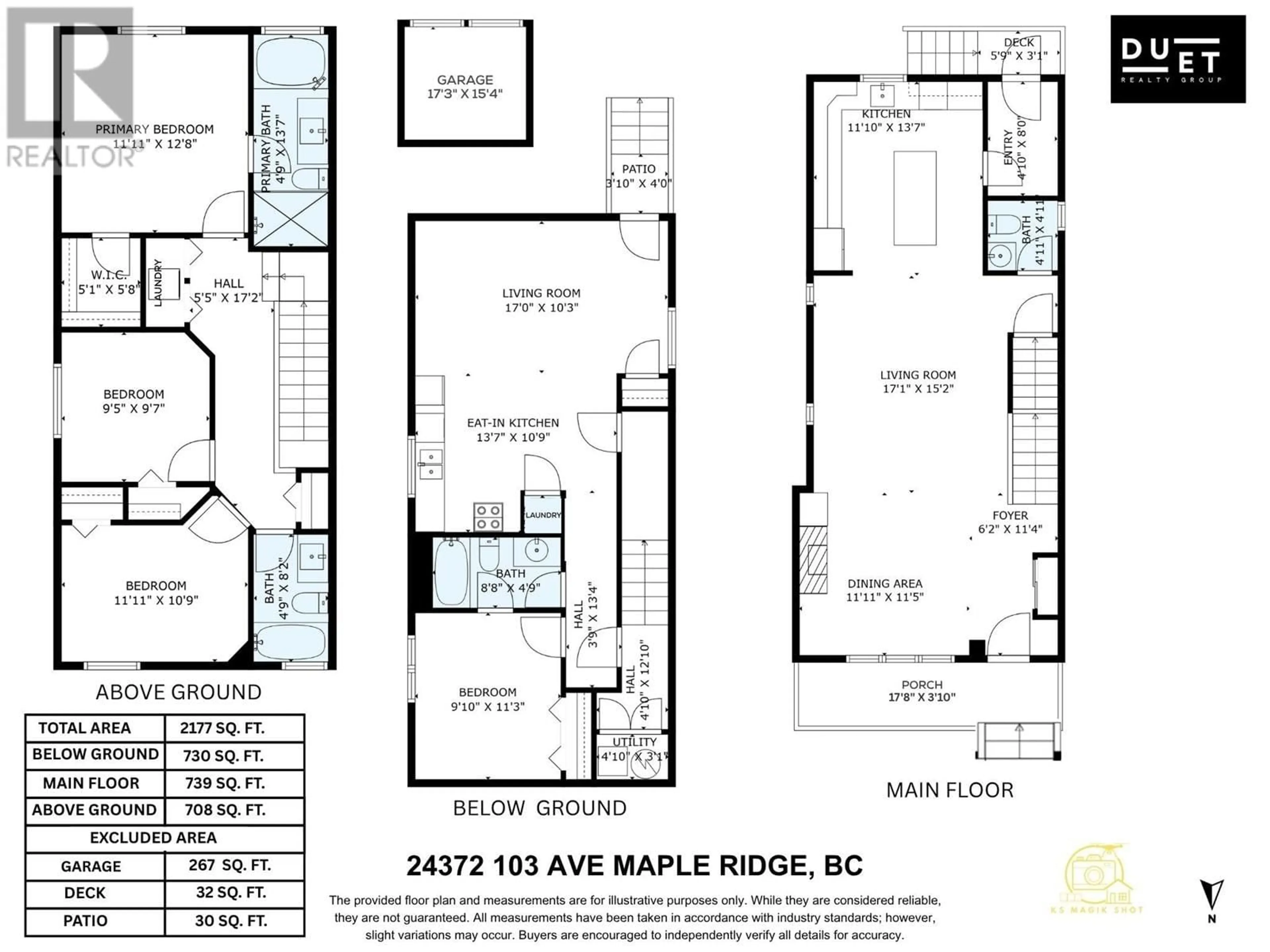 Floor plan for 24372 103 AVENUE, Maple Ridge British Columbia V2W2E7