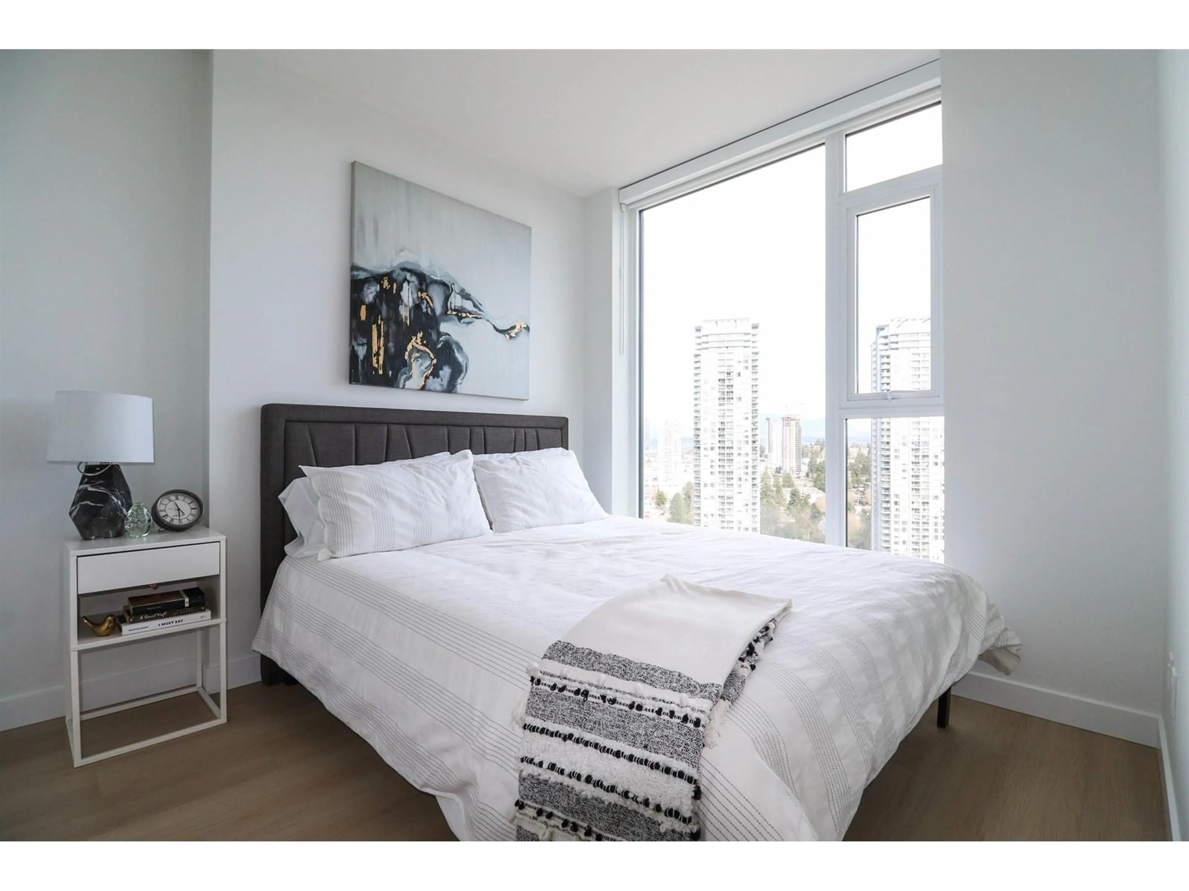 Bedroom with bed, unknown for 2107 - 13725 GEORGE JUNCTION, Surrey British Columbia V3T0R1