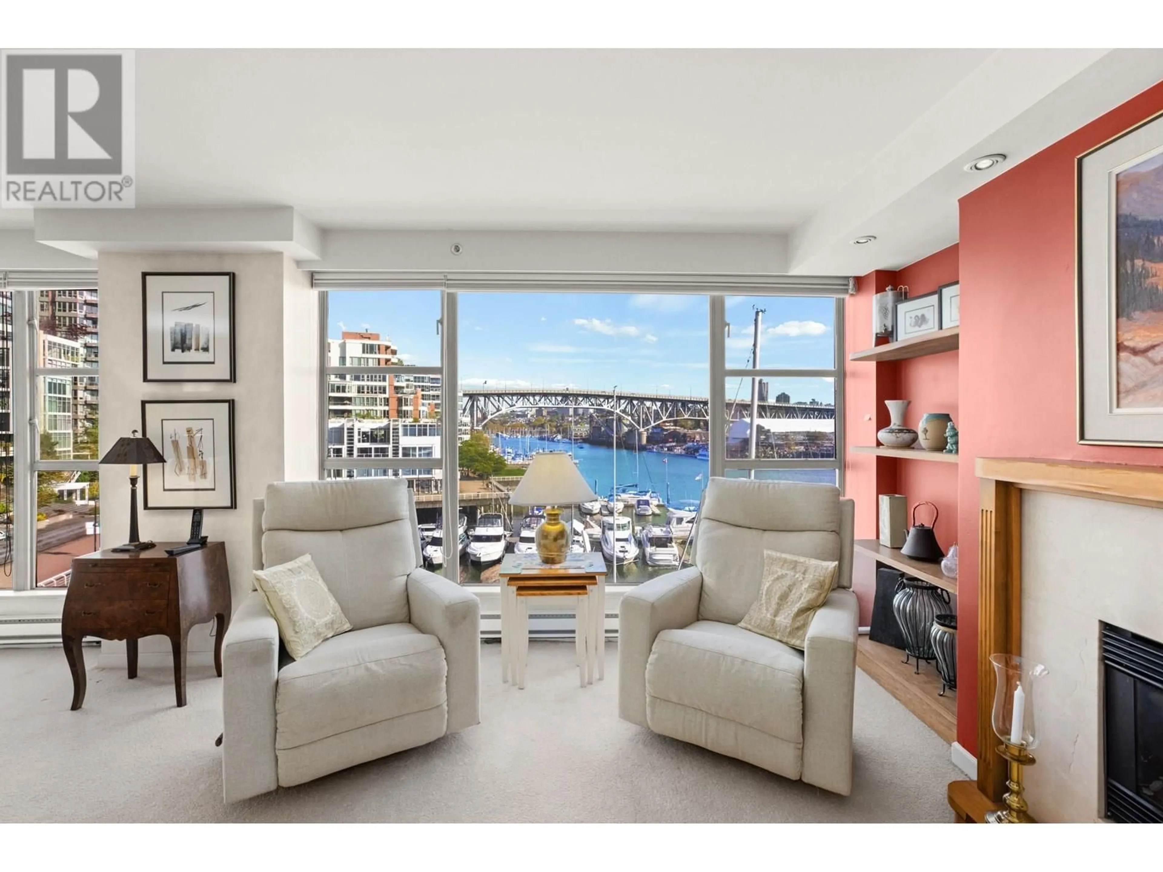 Living room with furniture, unknown for 302 - 1012 BEACH AVENUE, Vancouver British Columbia V6E1T7