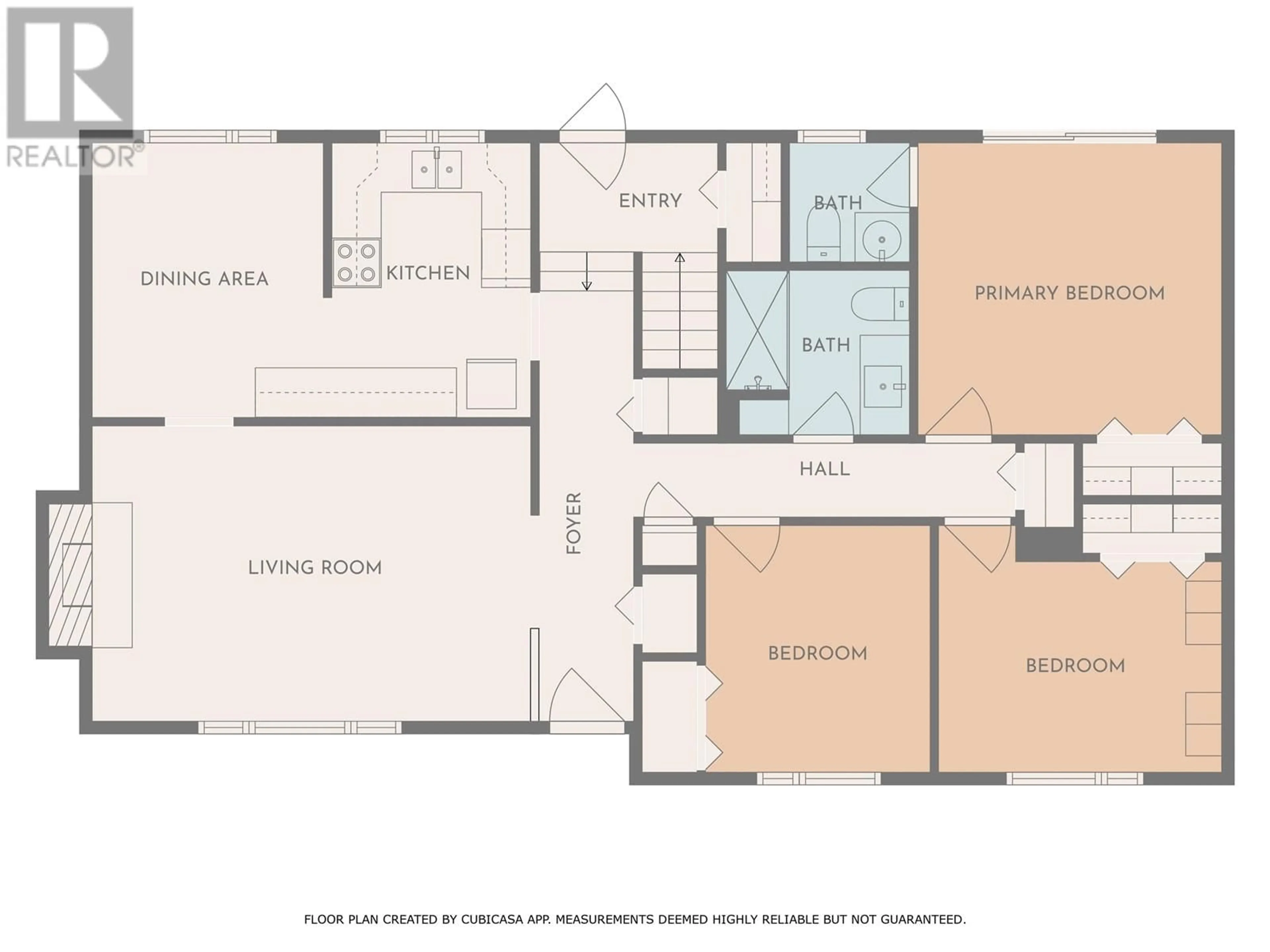 Floor plan for 2820 KILLARNEY DRIVE, Prince George British Columbia V2K3L1