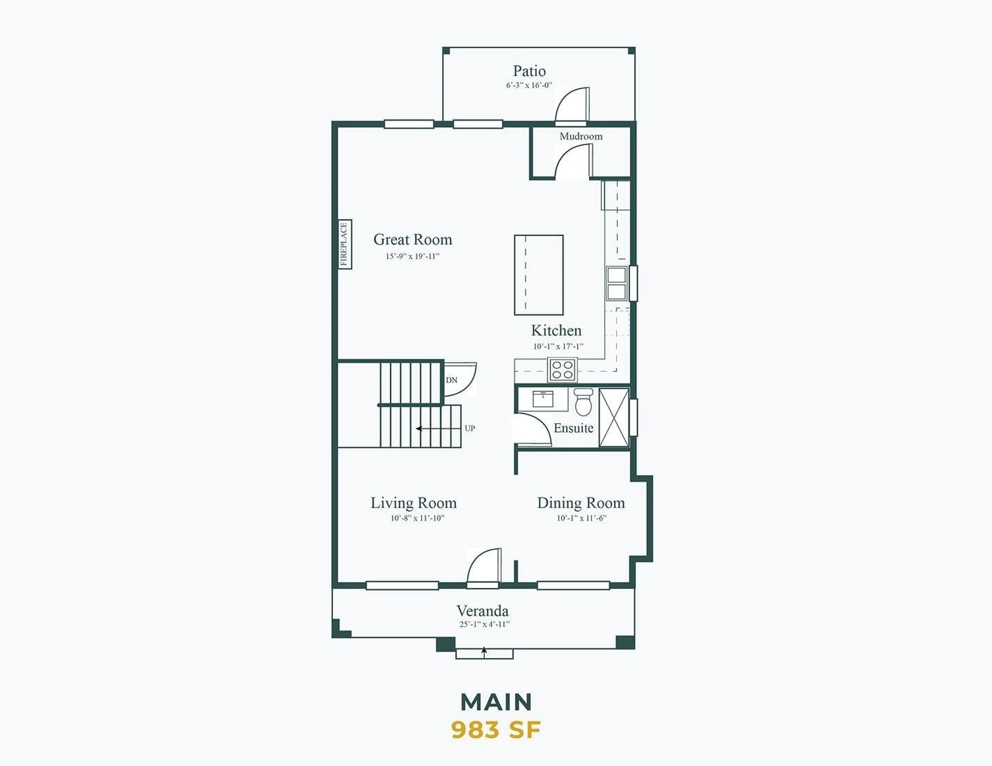 Floor plan for 16718 20, Surrey British Columbia V3Z9M9