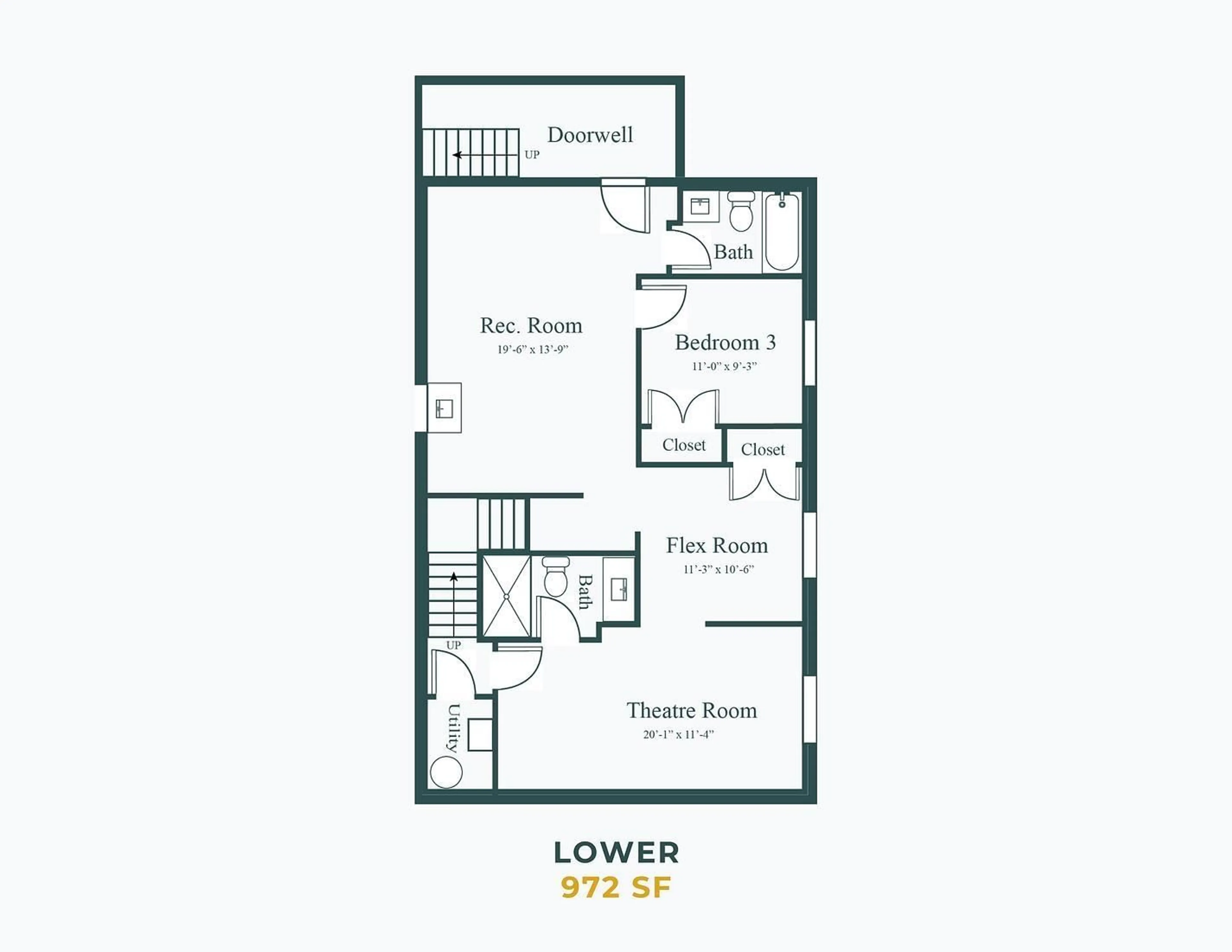Floor plan for 16718 20, Surrey British Columbia V3Z9M9