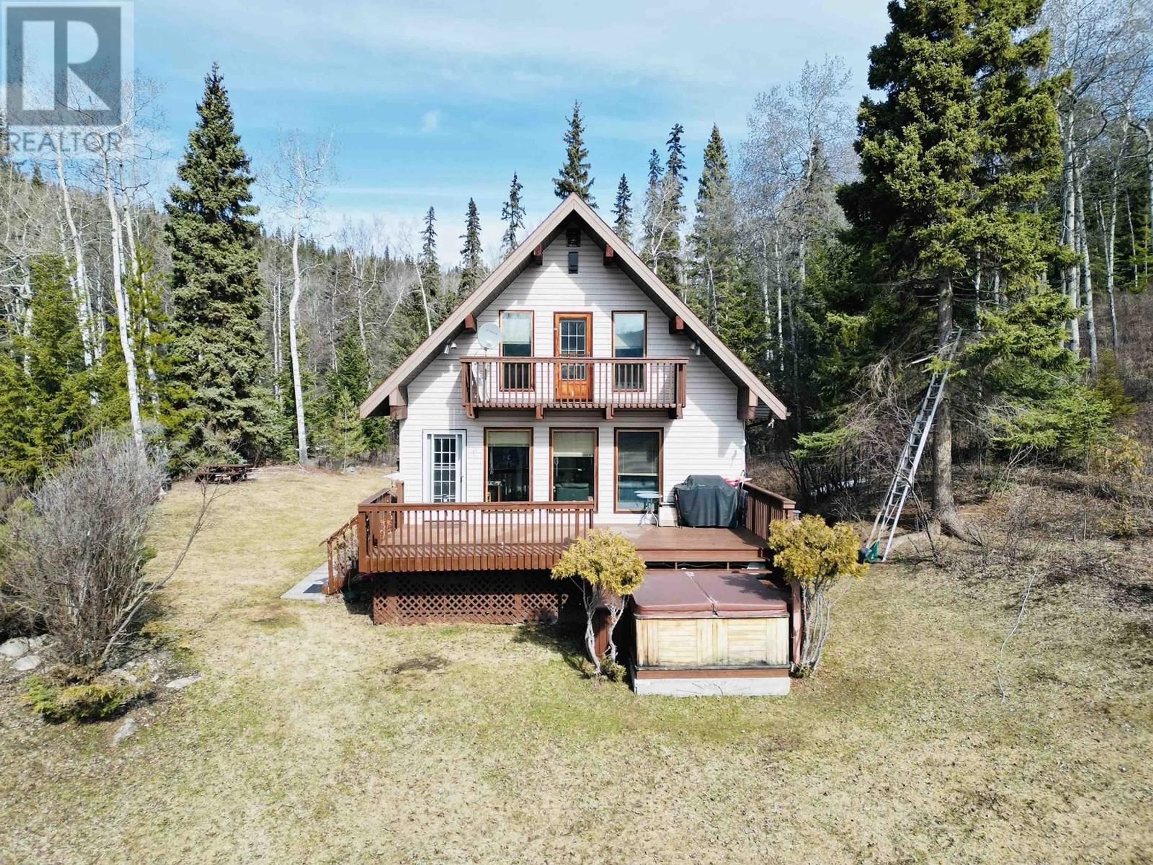 A pic from outside/outdoor area/front of a property/back of a property/a pic from drone, unknown for 4340 KELWAY ROAD, Burns Lake British Columbia V0J1E3