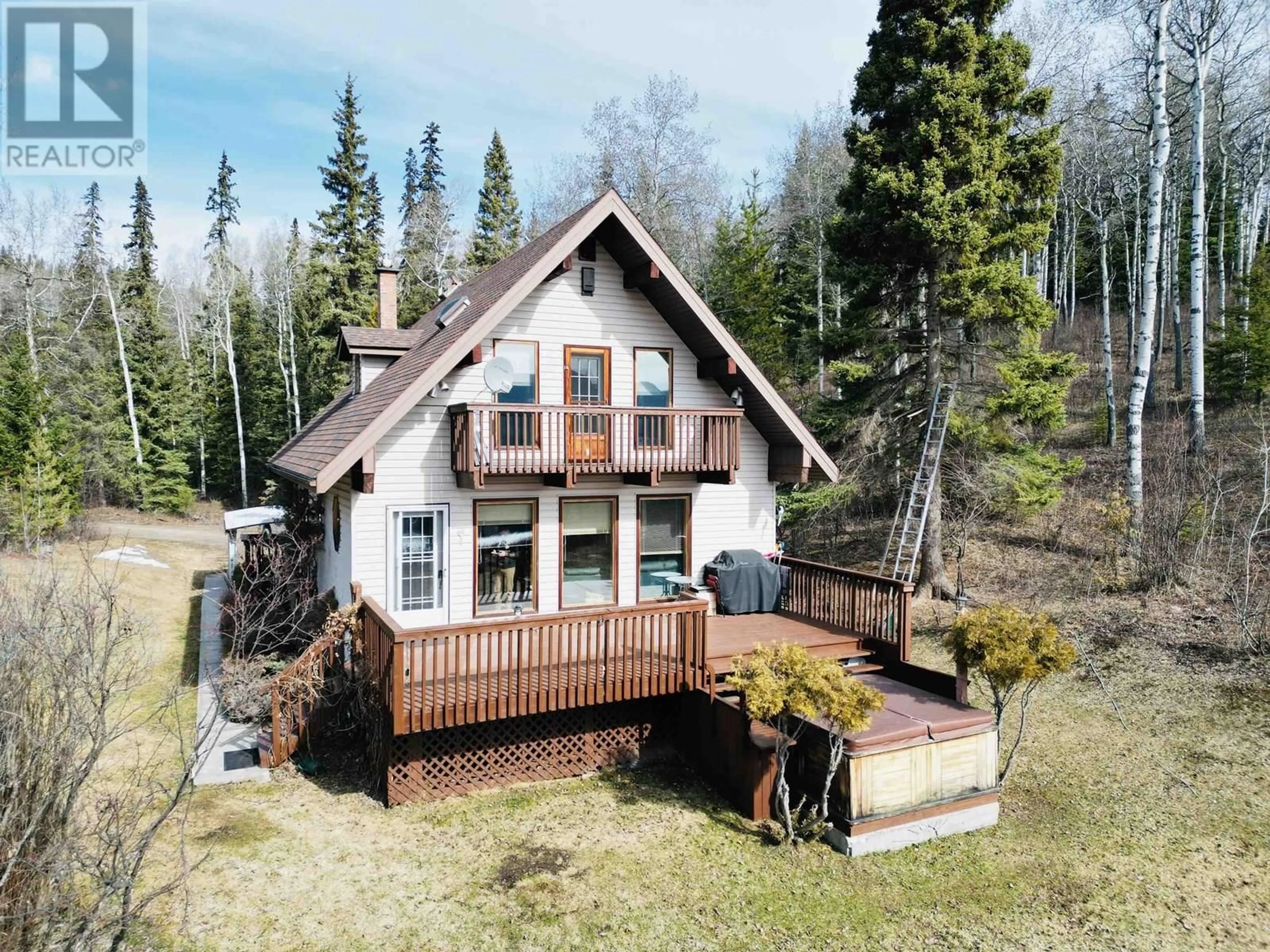A pic from outside/outdoor area/front of a property/back of a property/a pic from drone, unknown for 4340 KELWAY ROAD, Burns Lake British Columbia V0J1E3