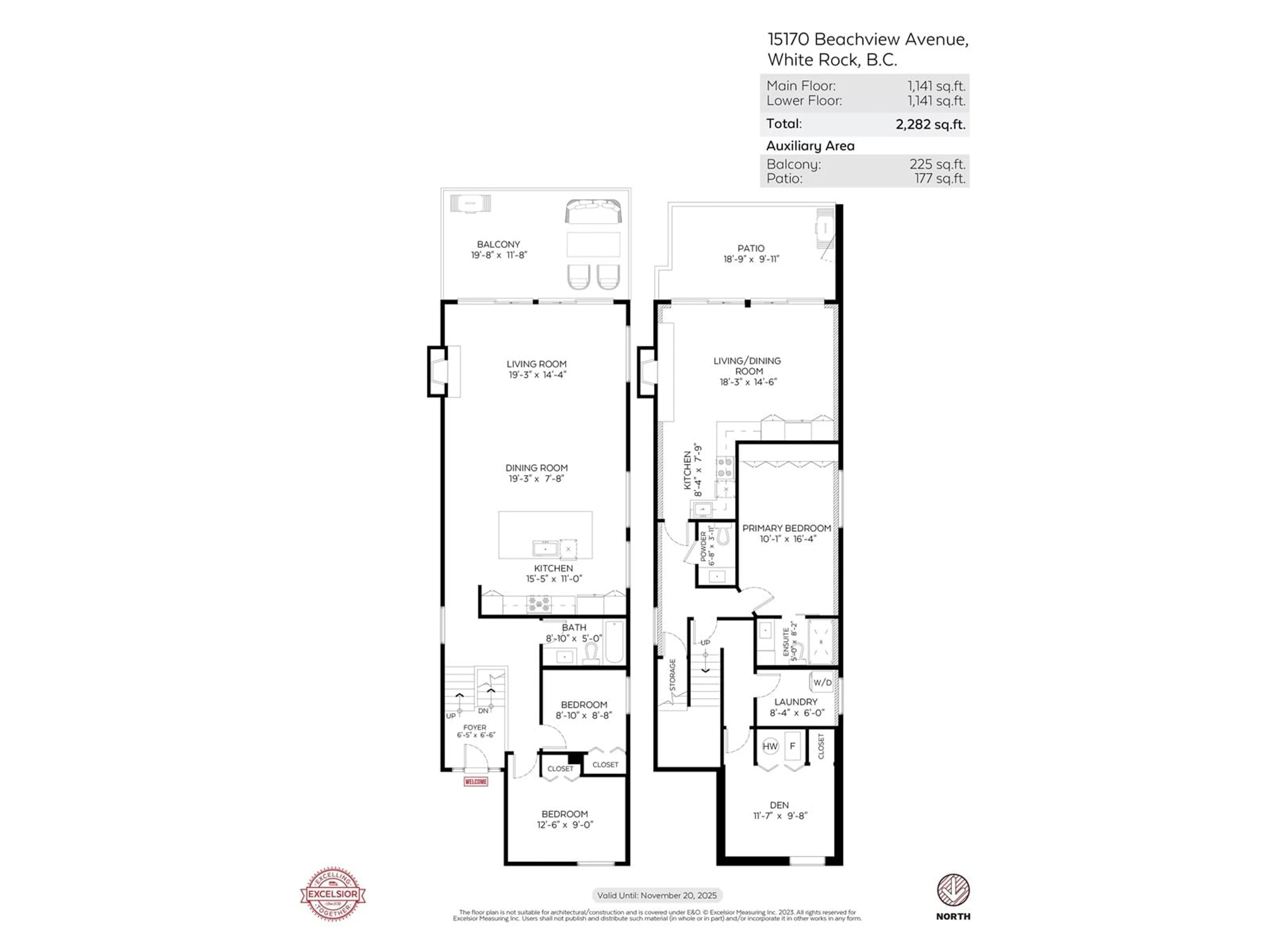 Floor plan for 15170 BEACHVIEW, White Rock British Columbia V4B1P6