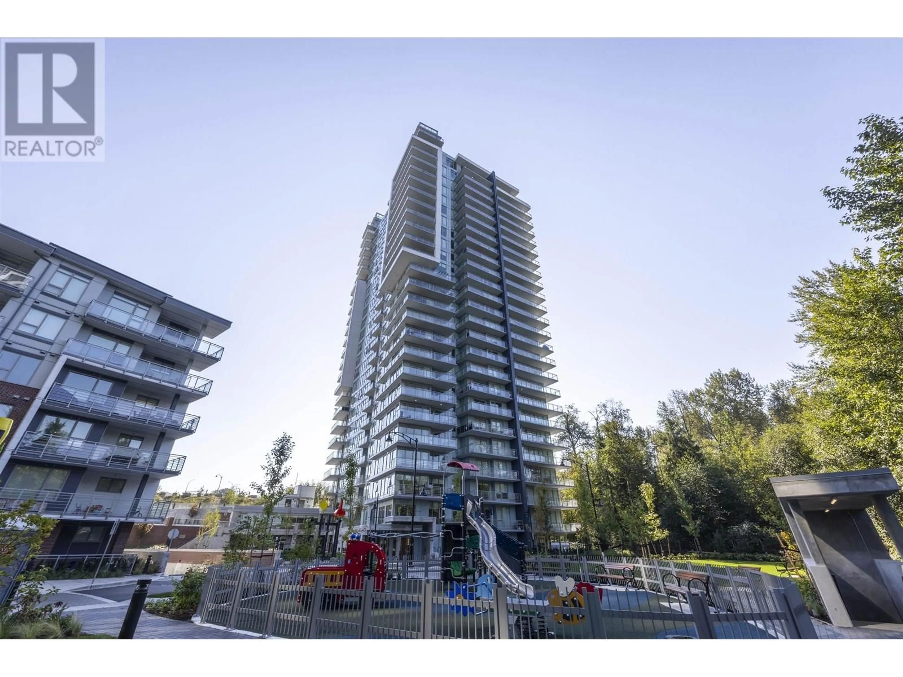 A pic from outside/outdoor area/front of a property/back of a property/a pic from drone, unknown for 1806 - 308 MORRISSEY ROAD, Port Moody British Columbia V3H0M2