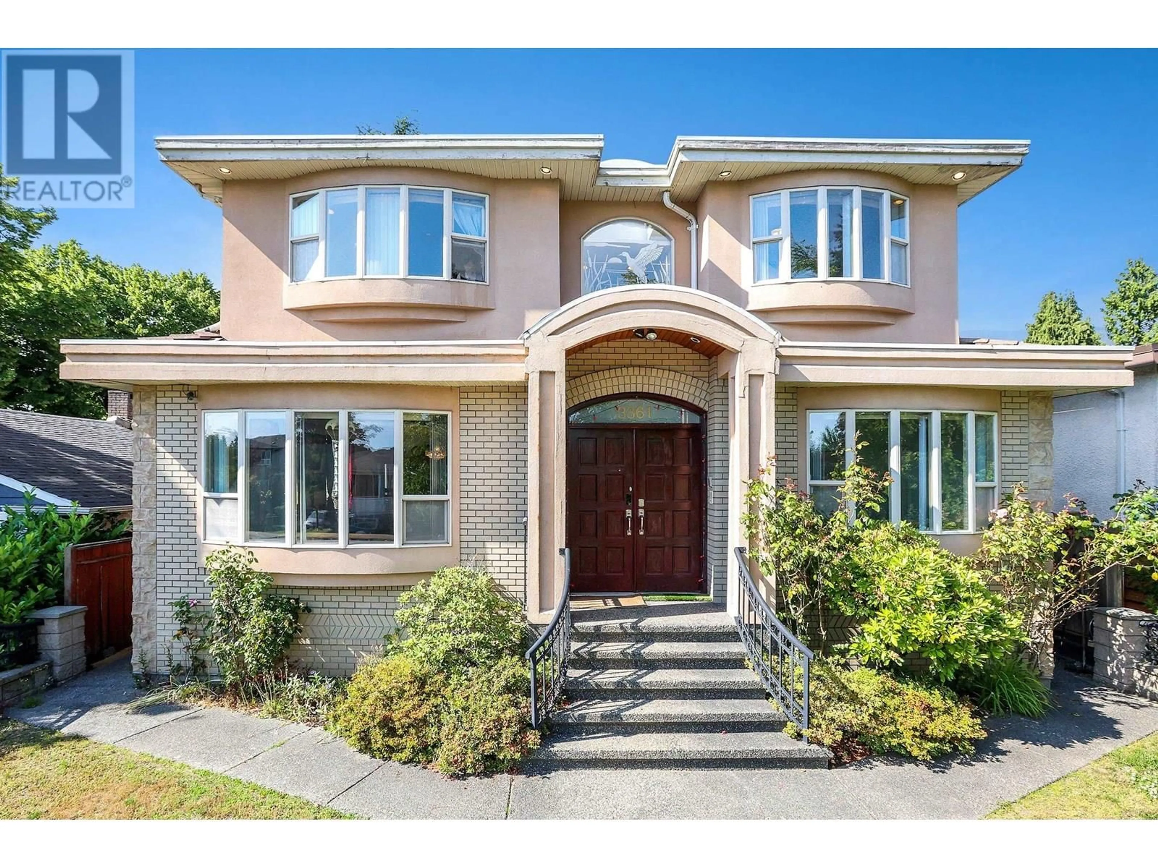 Home with brick exterior material, street for 3361 49TH AVENUE, Vancouver British Columbia V5S1L9
