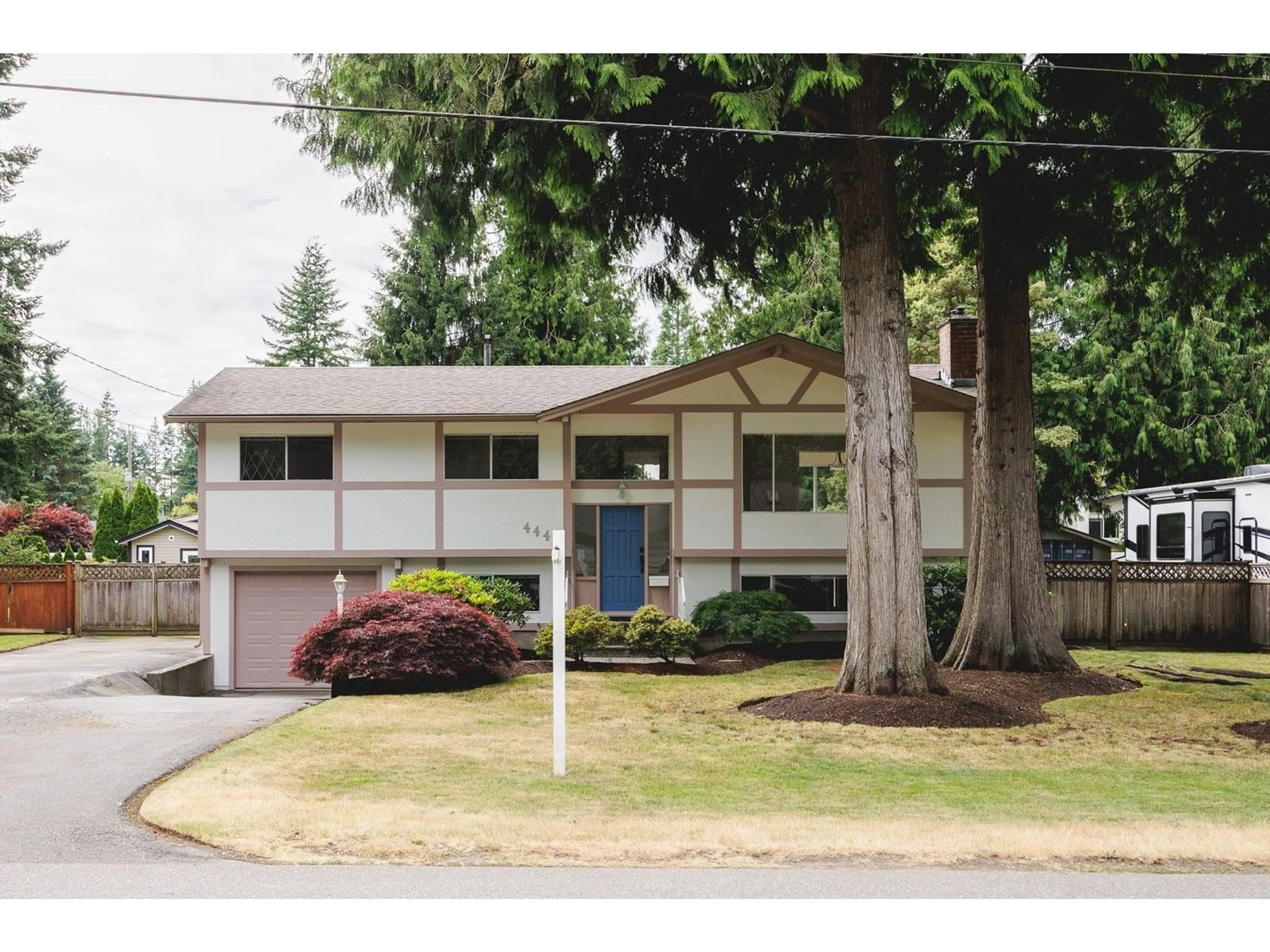 Home with vinyl exterior material, street for 4441 198B, Langley British Columbia V3A1H1