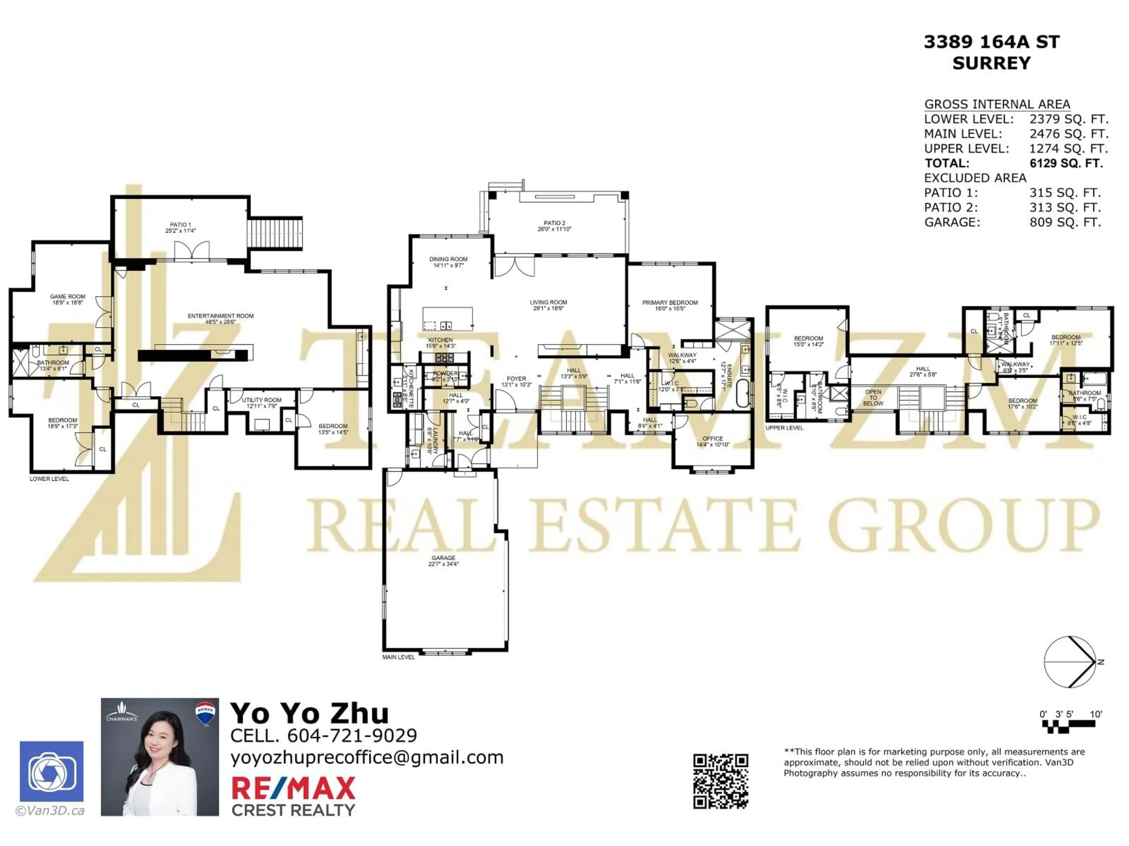 Floor plan for 3389 164A, Surrey British Columbia V3Z0G5