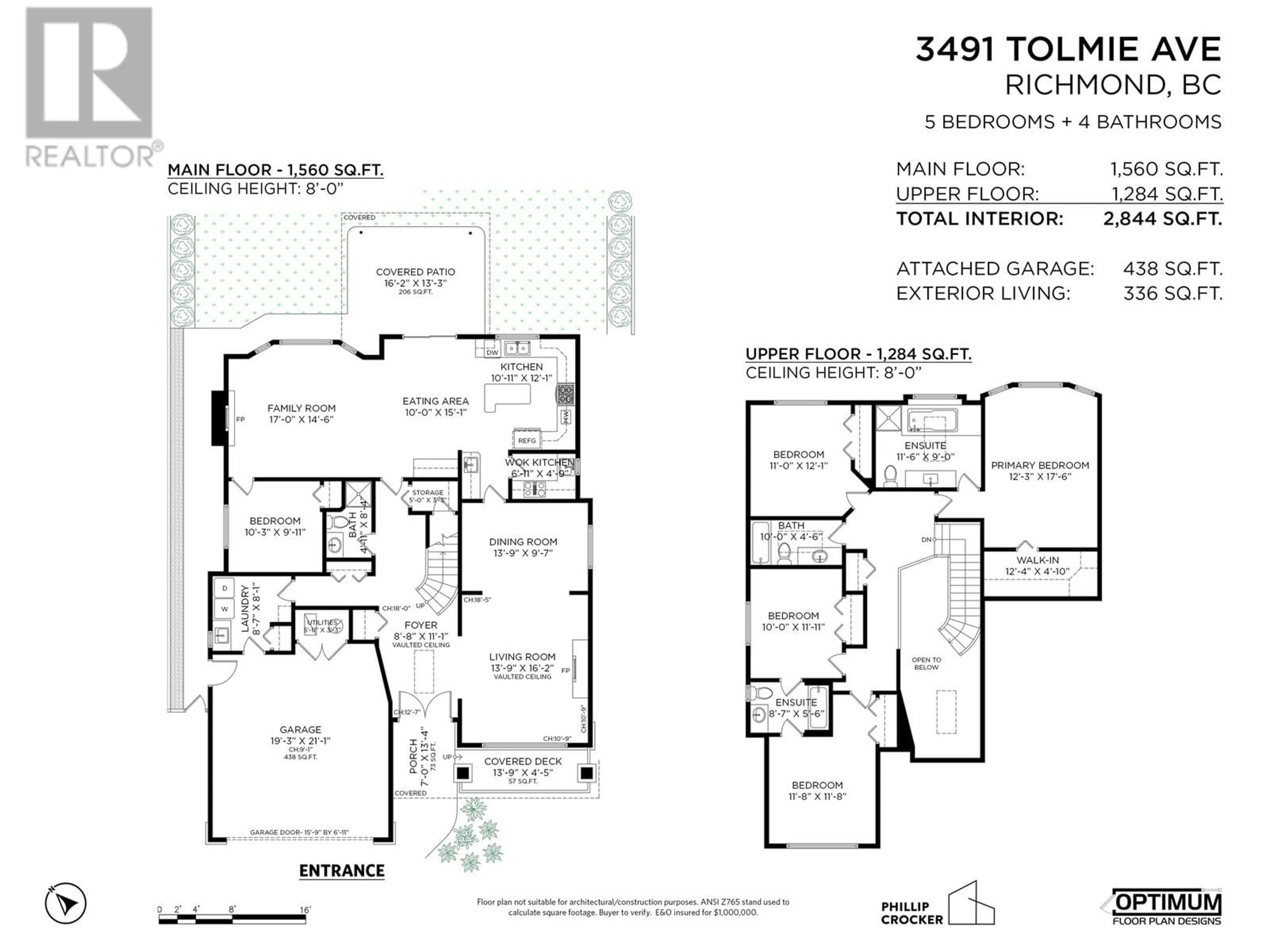 Floor plan for 3491 TOLMIE AVENUE, Richmond British Columbia V7C5P8