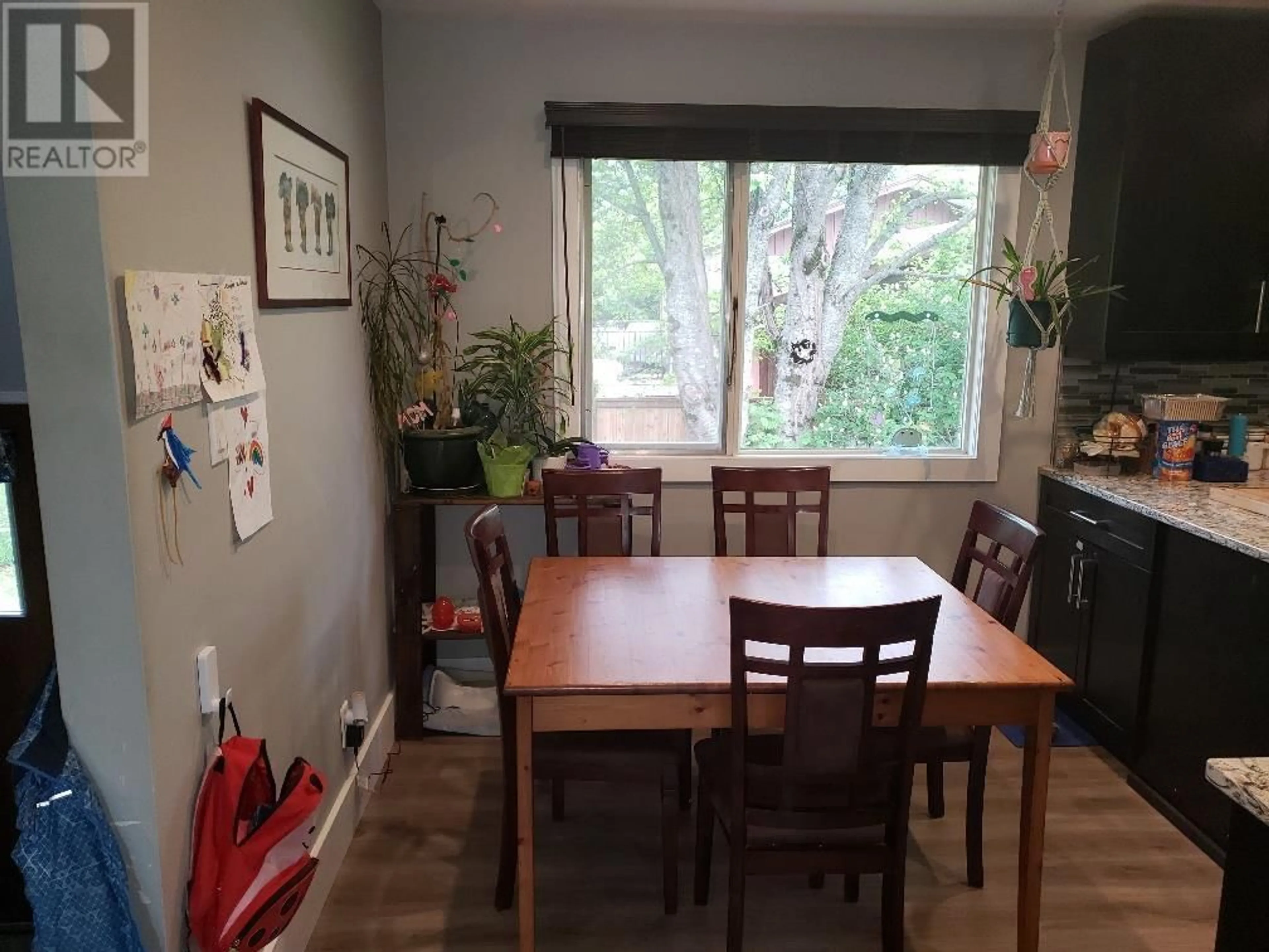 Dining room, wood/laminate floor for 4626 MUNTHE AVENUE, Terrace British Columbia V8G2H8