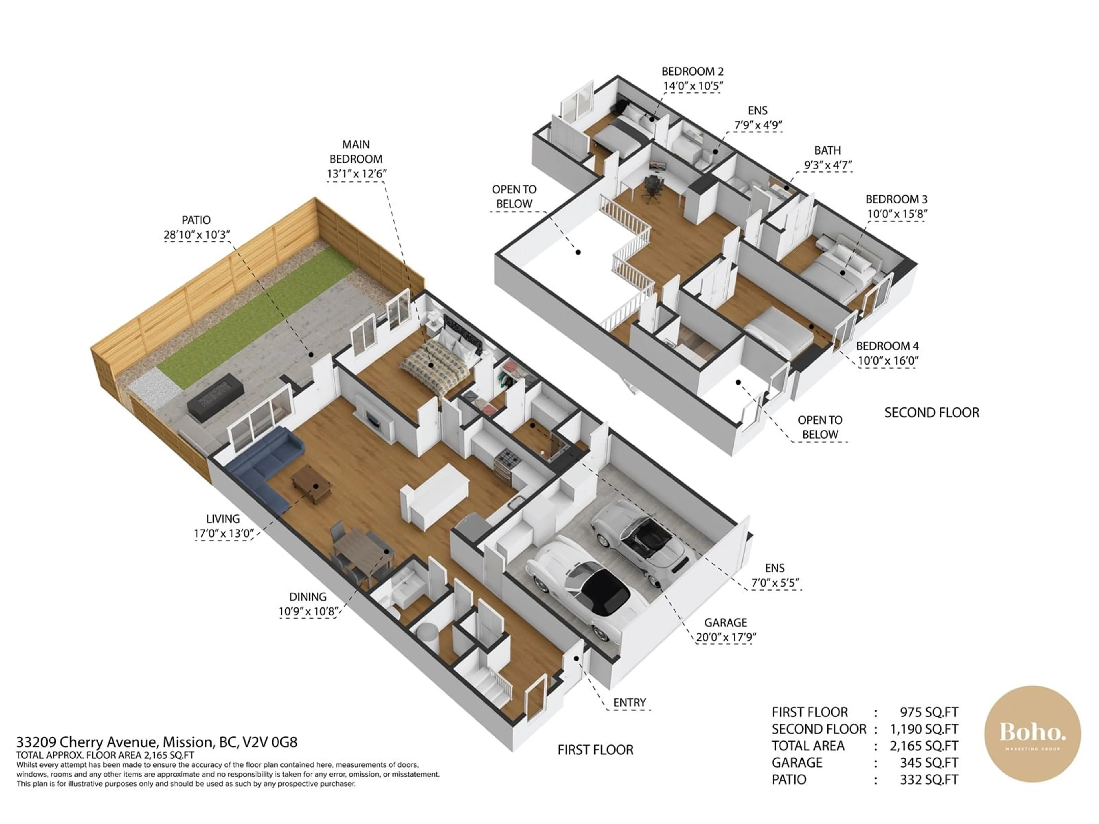 Floor plan for 32 - 33209 CHERRY, Mission British Columbia V2V0G8