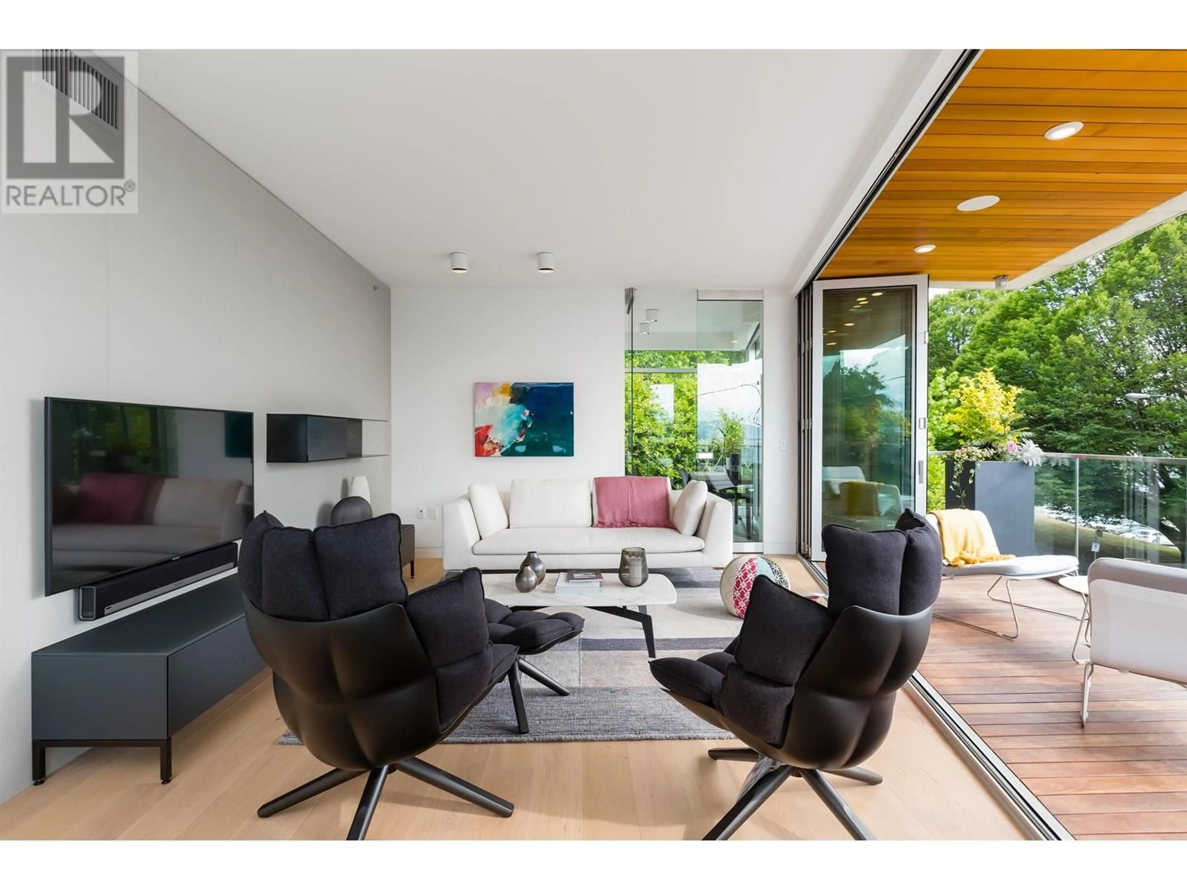 Living room with furniture, unknown for 201 - 1460 BUTE STREET, Vancouver British Columbia V6E2A7