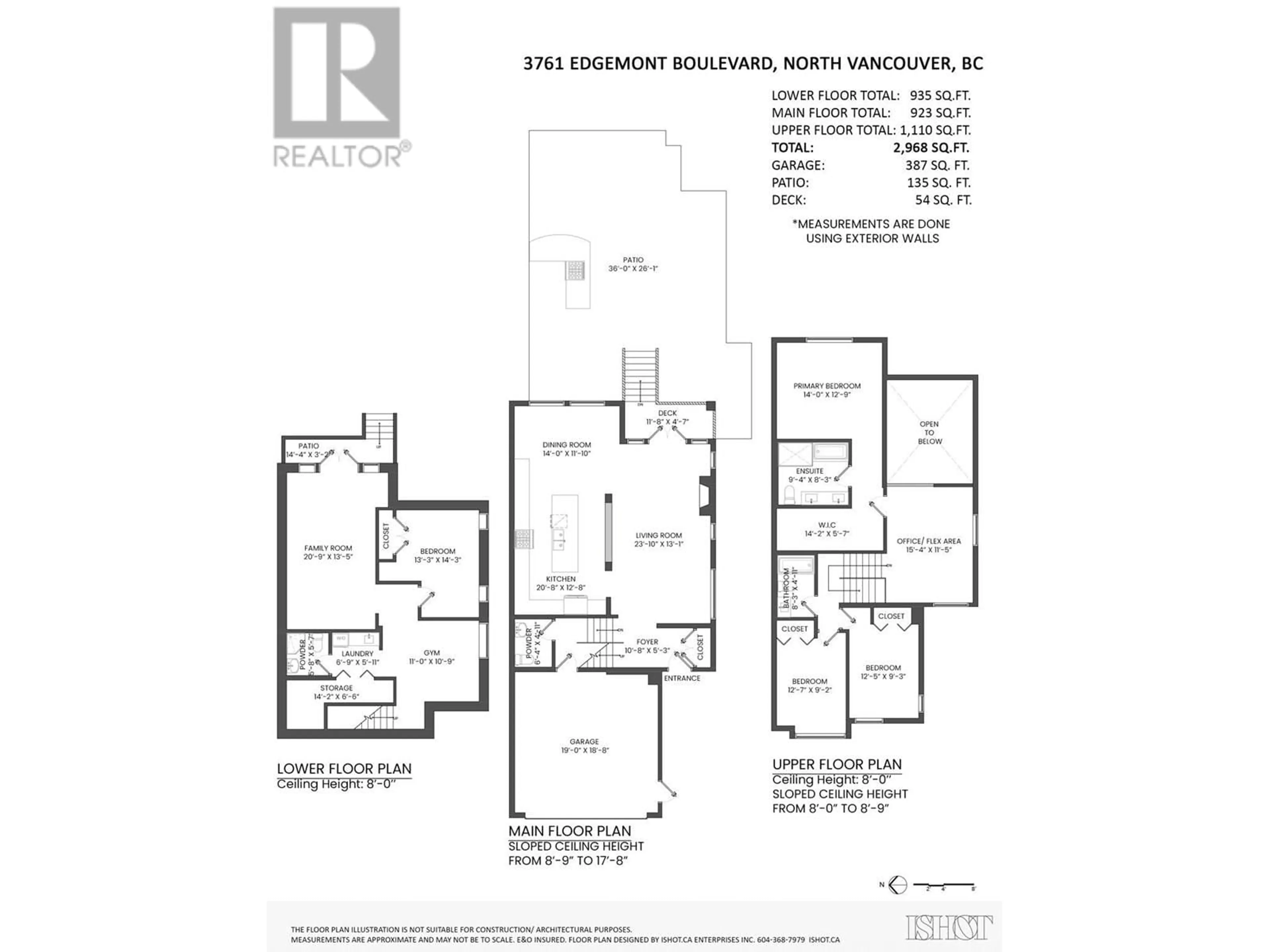Floor plan for 3761 EDGEMONT BOULEVARD, North Vancouver British Columbia V7R2P6