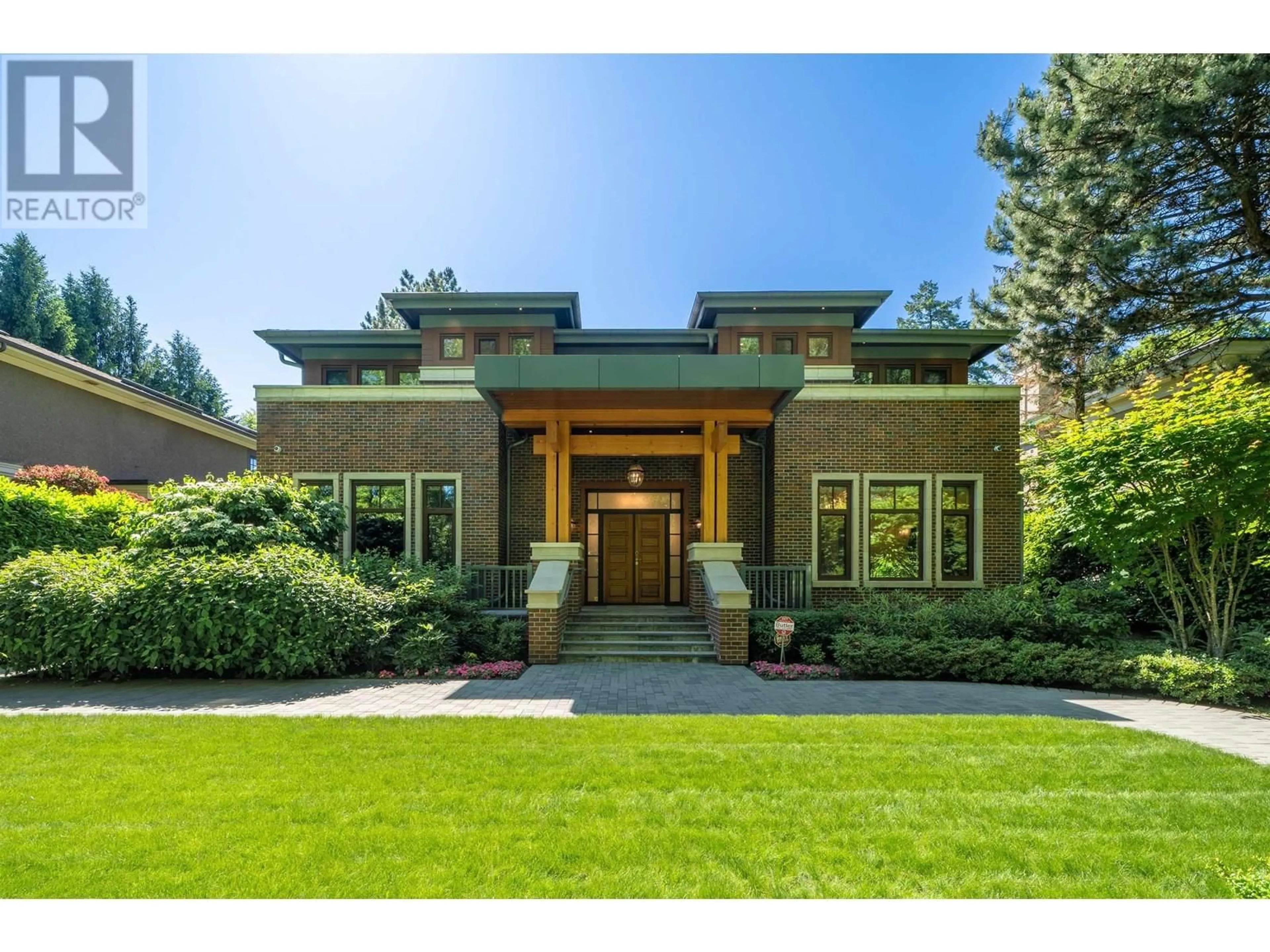 Home with brick exterior material, street for 5937 CHURCHILL STREET, Vancouver British Columbia V6M3H4