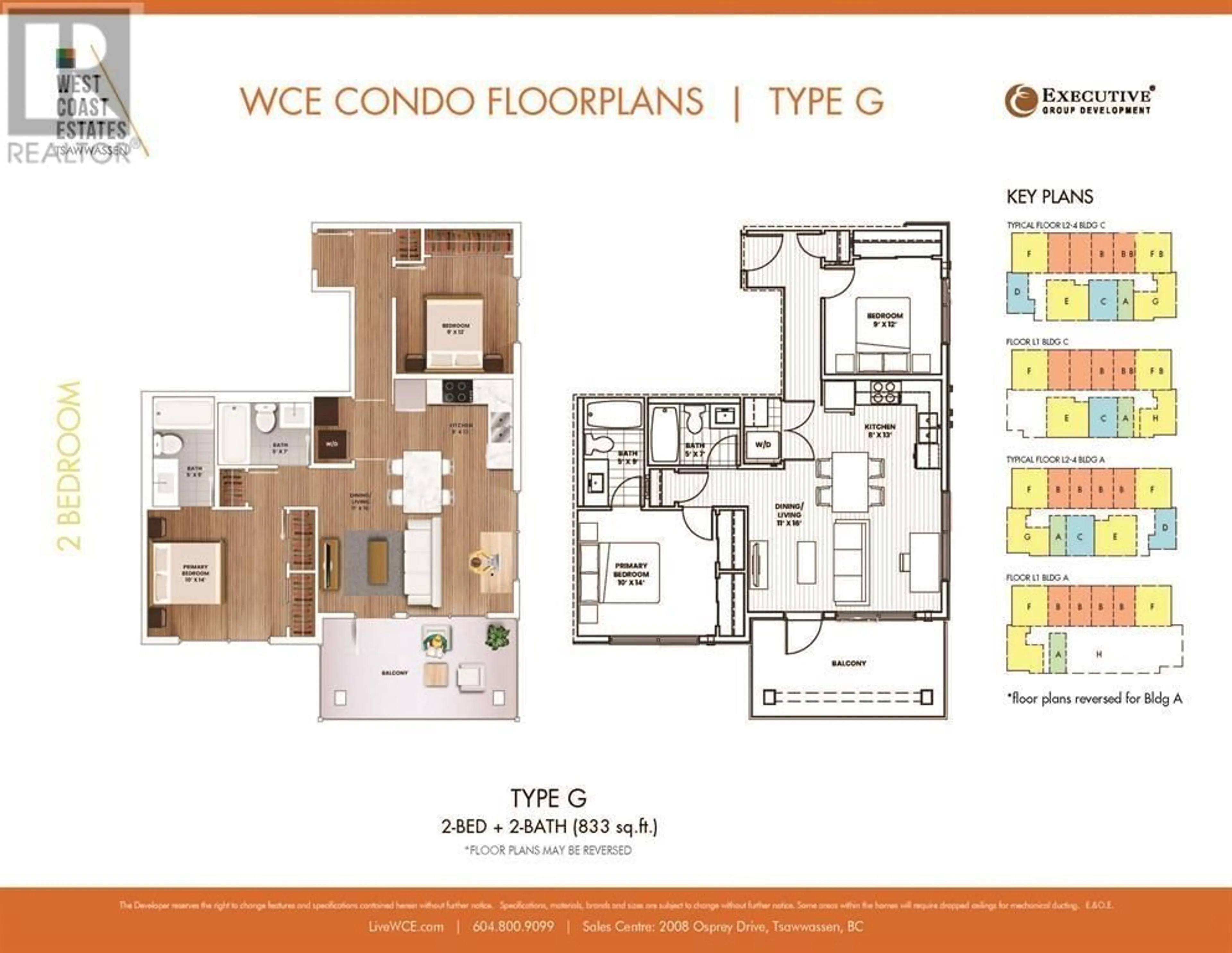 Floor plan for 208 - 1942 STARLING DRIVE, Tsawwassen British Columbia V0V0V0