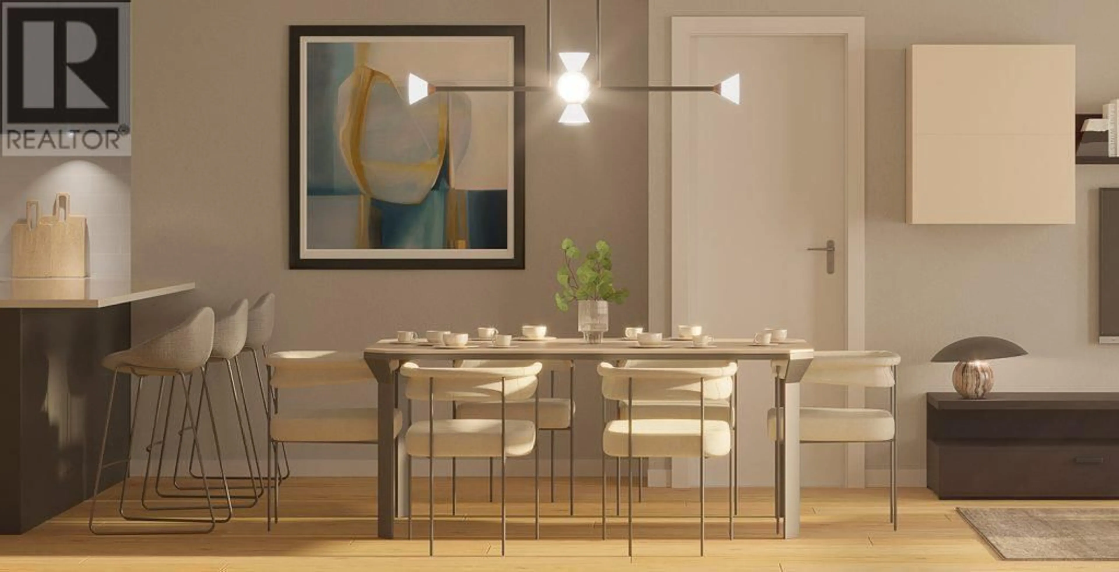 Dining room, wood/laminate floor for 208 - 1942 STARLING DRIVE, Tsawwassen British Columbia V0V0V0