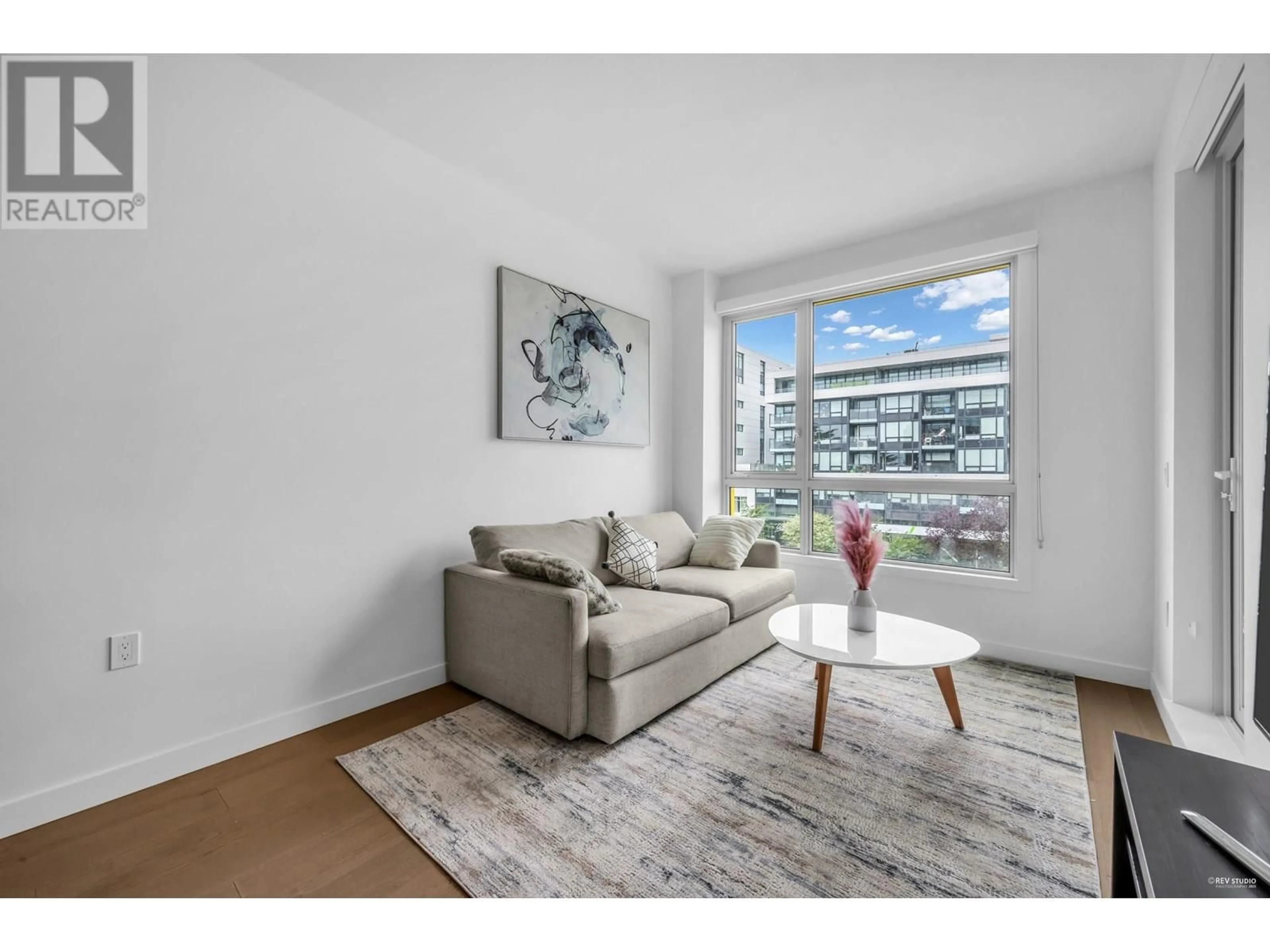 Living room with furniture, unknown for 407 - 6328 CAMBIE STREET, Vancouver British Columbia V5Z0K2
