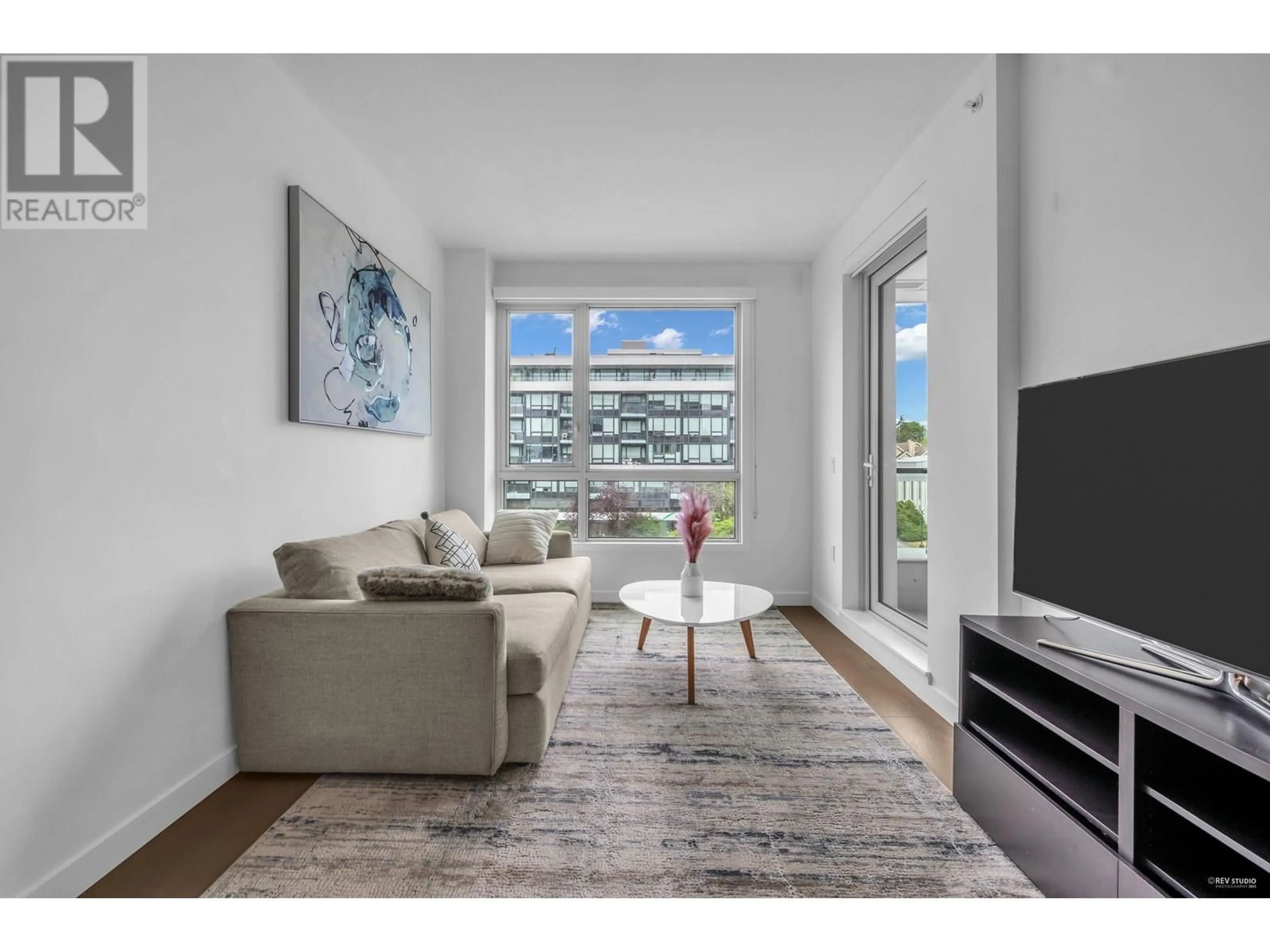 Living room with furniture, unknown for 407 - 6328 CAMBIE STREET, Vancouver British Columbia V5Z0K2