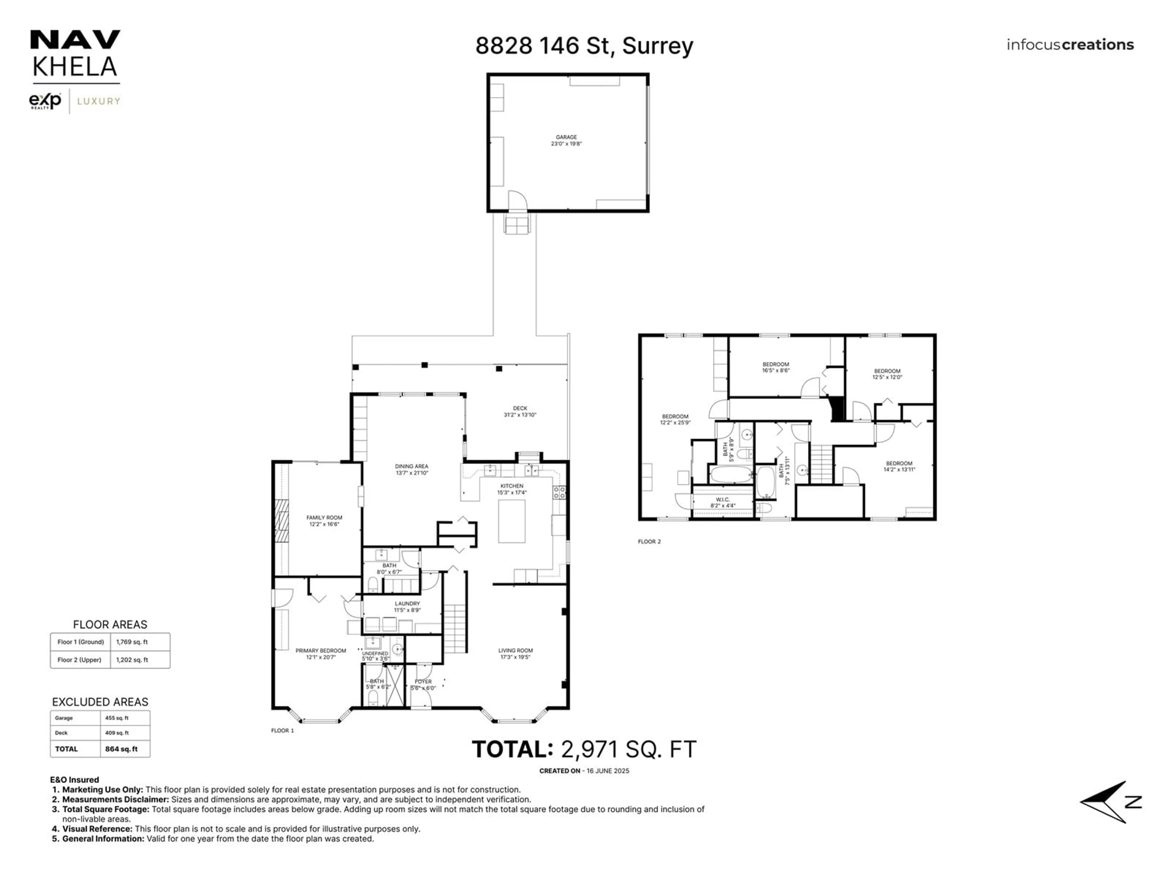 Floor plan for 8828 146, Surrey British Columbia V3R6R2
