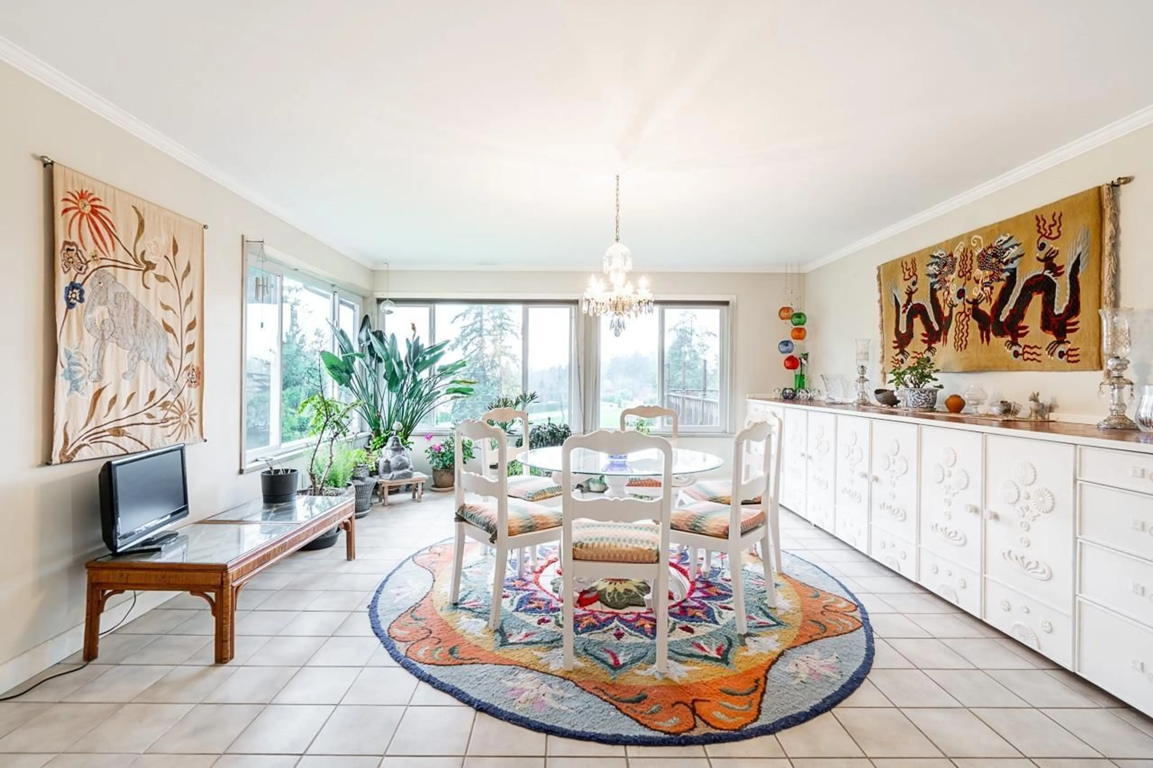 Dining room, ceramic/tile floor for 19506 3A, Surrey British Columbia V3Z9S9