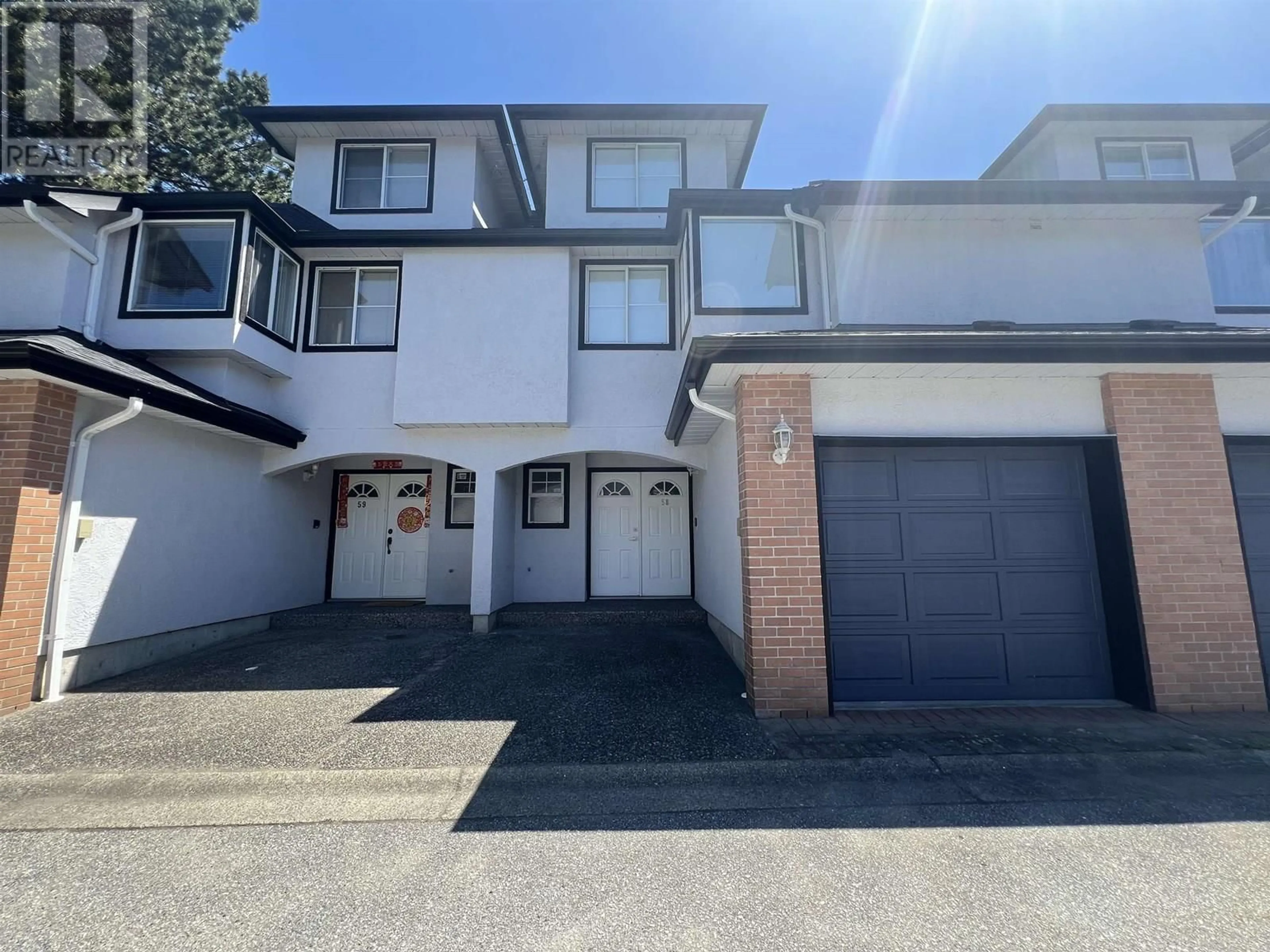 A pic from outside/outdoor area/front of a property/back of a property/a pic from drone, street for 58 - 8120 GENERAL CURRIE ROAD, Richmond British Columbia V6Y3V8