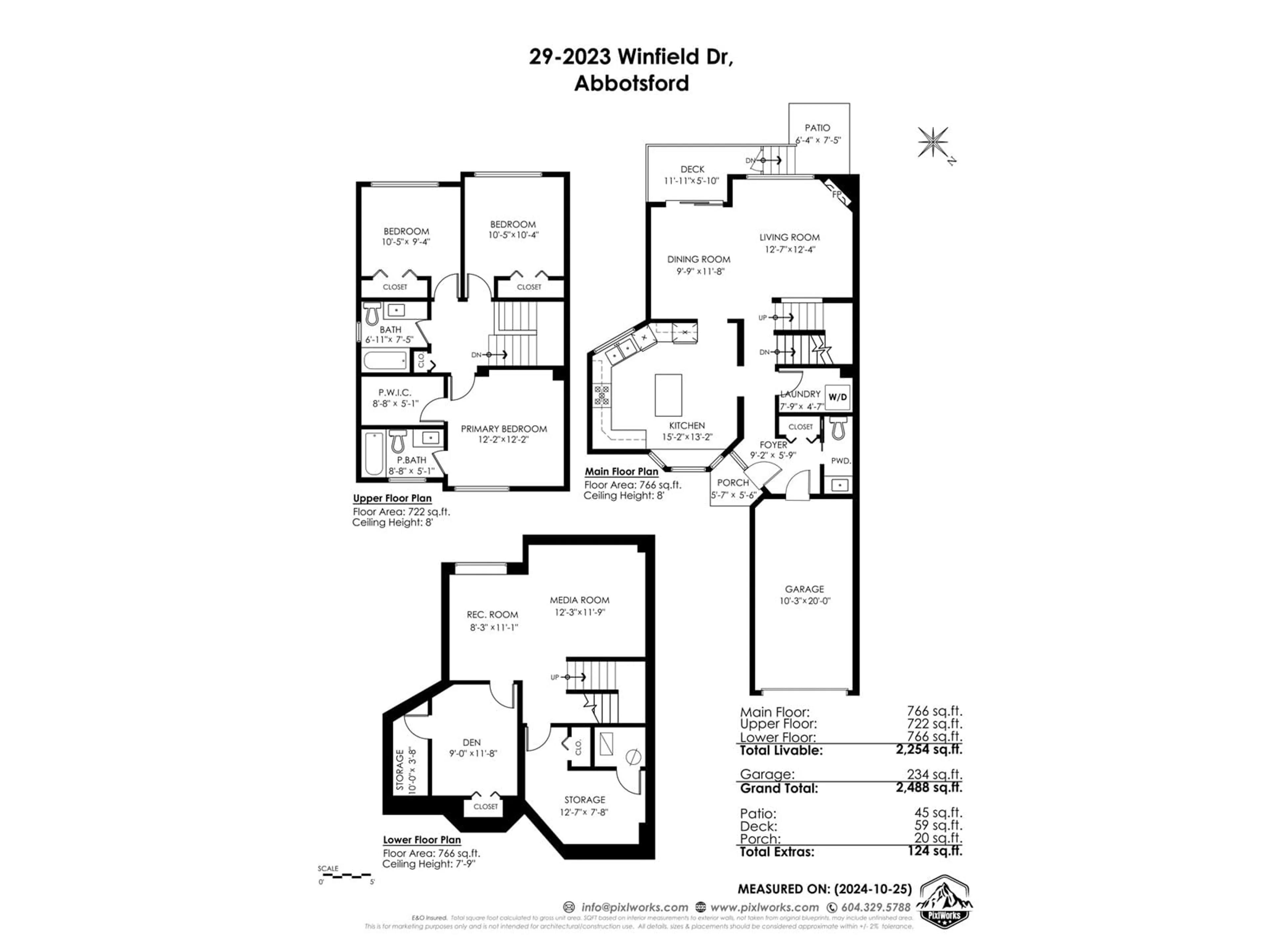 Floor plan for 29 - 2023 WINFIELD, Abbotsford British Columbia V3G1K5