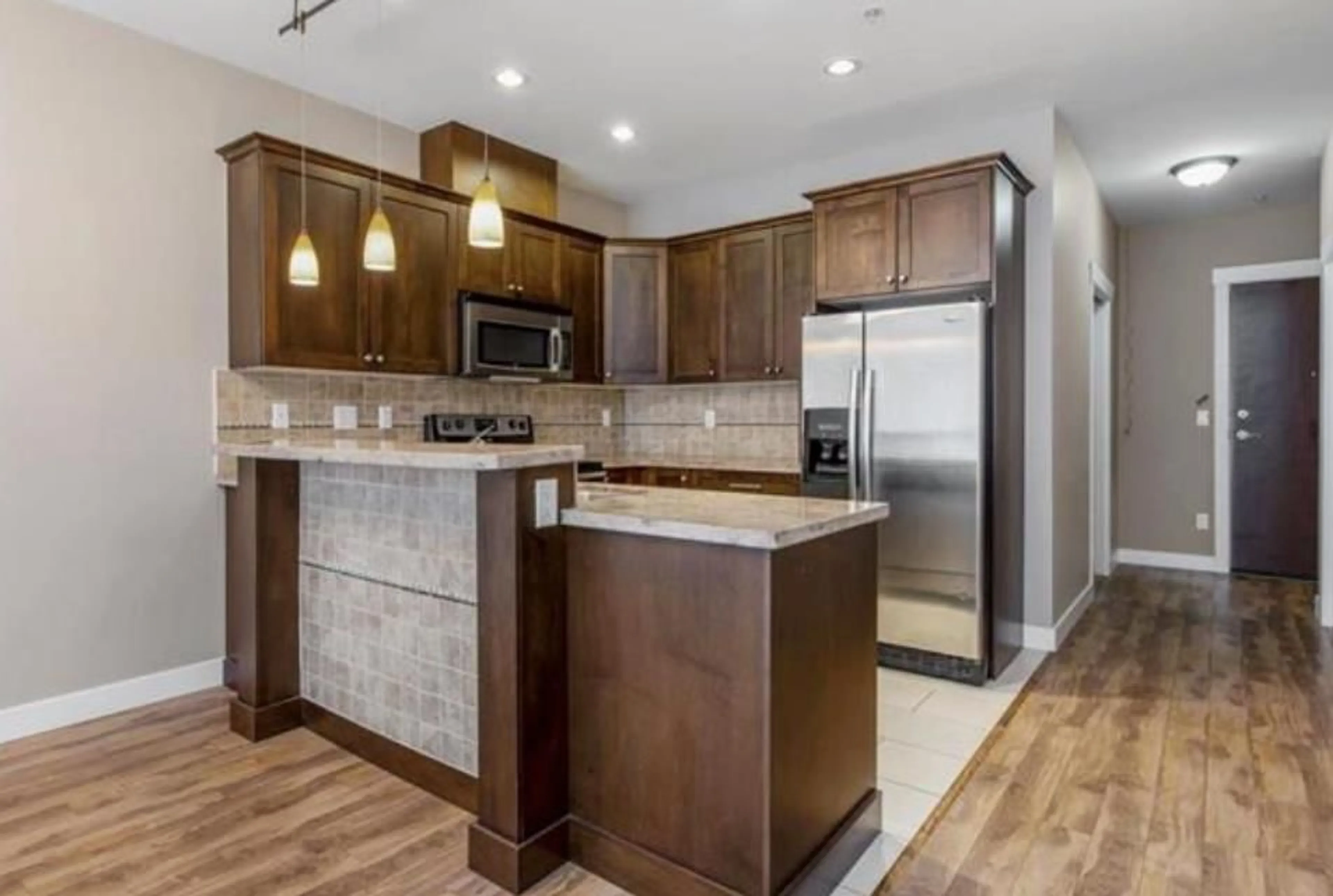 Open concept kitchen, unknown for 603 - 14333 104, Surrey British Columbia V3T0E1
