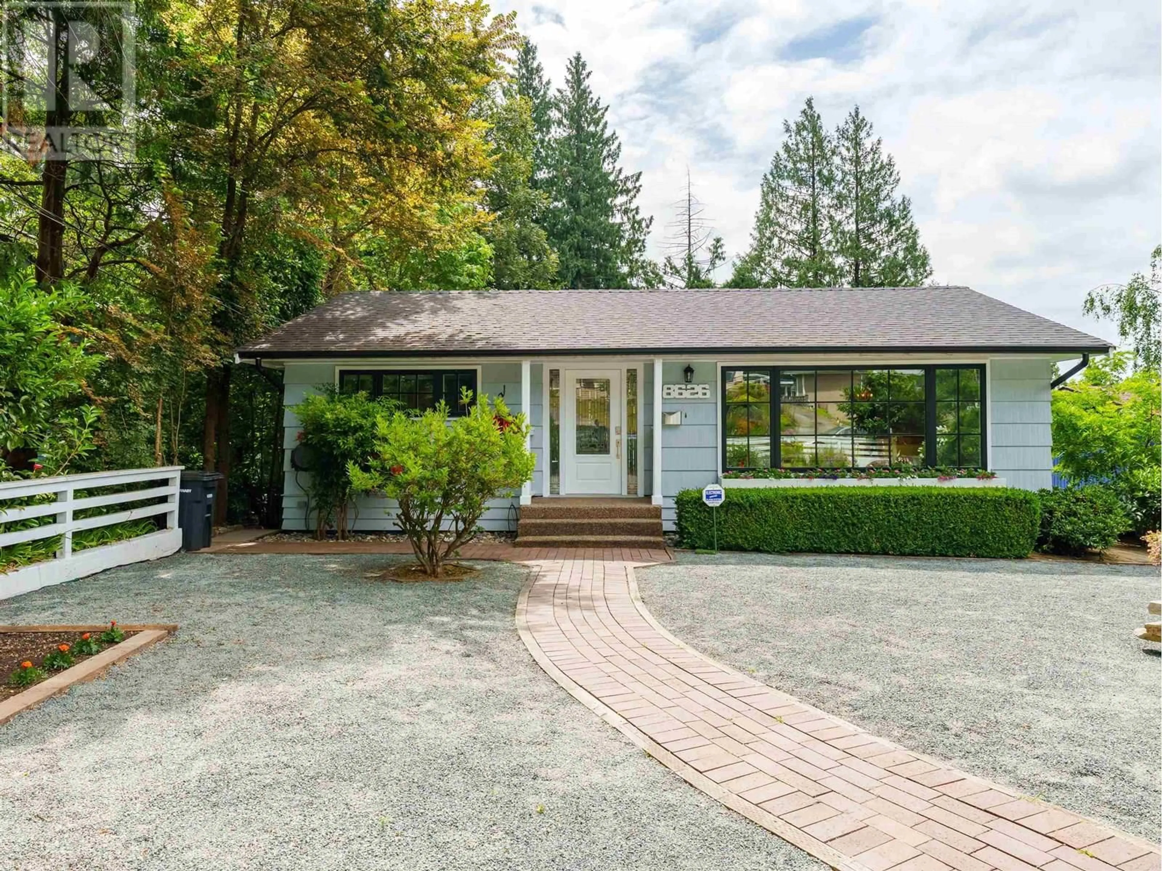 Home with vinyl exterior material, street for 8626 GILLEY AVENUE, Burnaby British Columbia V5J4Y5