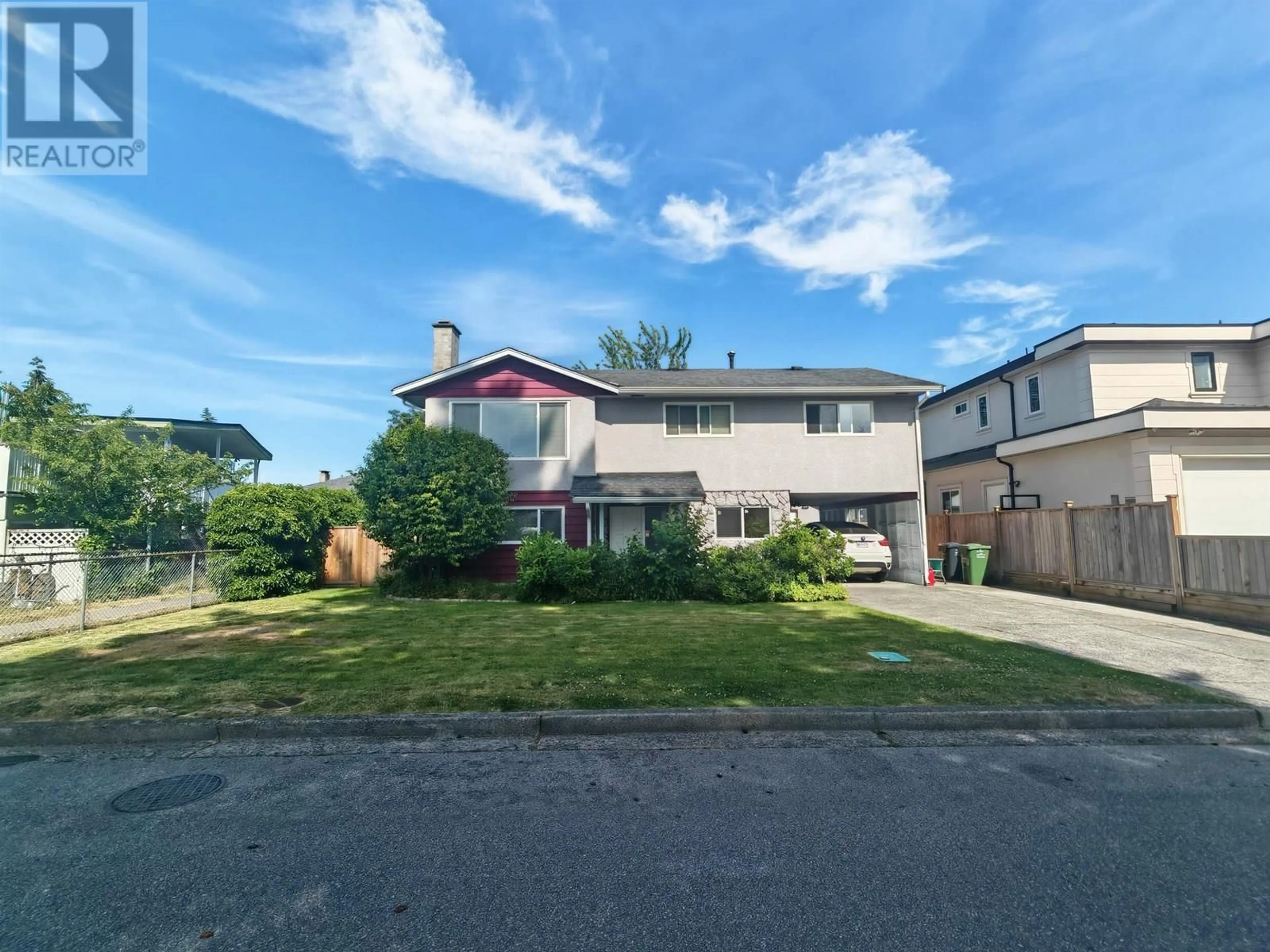 A pic from outside/outdoor area/front of a property/back of a property/a pic from drone, street for 6060 OTTER PLACE, Richmond British Columbia V7C4A9