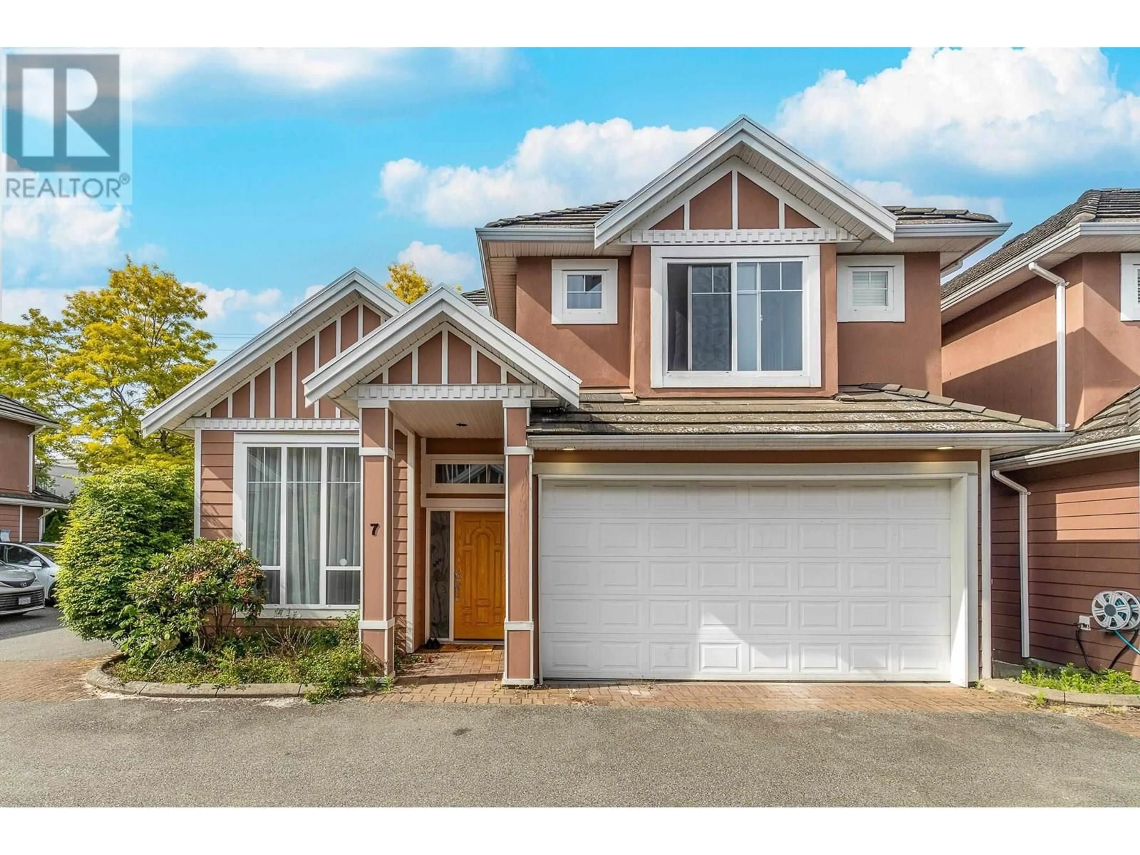 Home with brick exterior material, street for 7 - 7060 BLUNDELL ROAD, Richmond British Columbia V6Y1J4