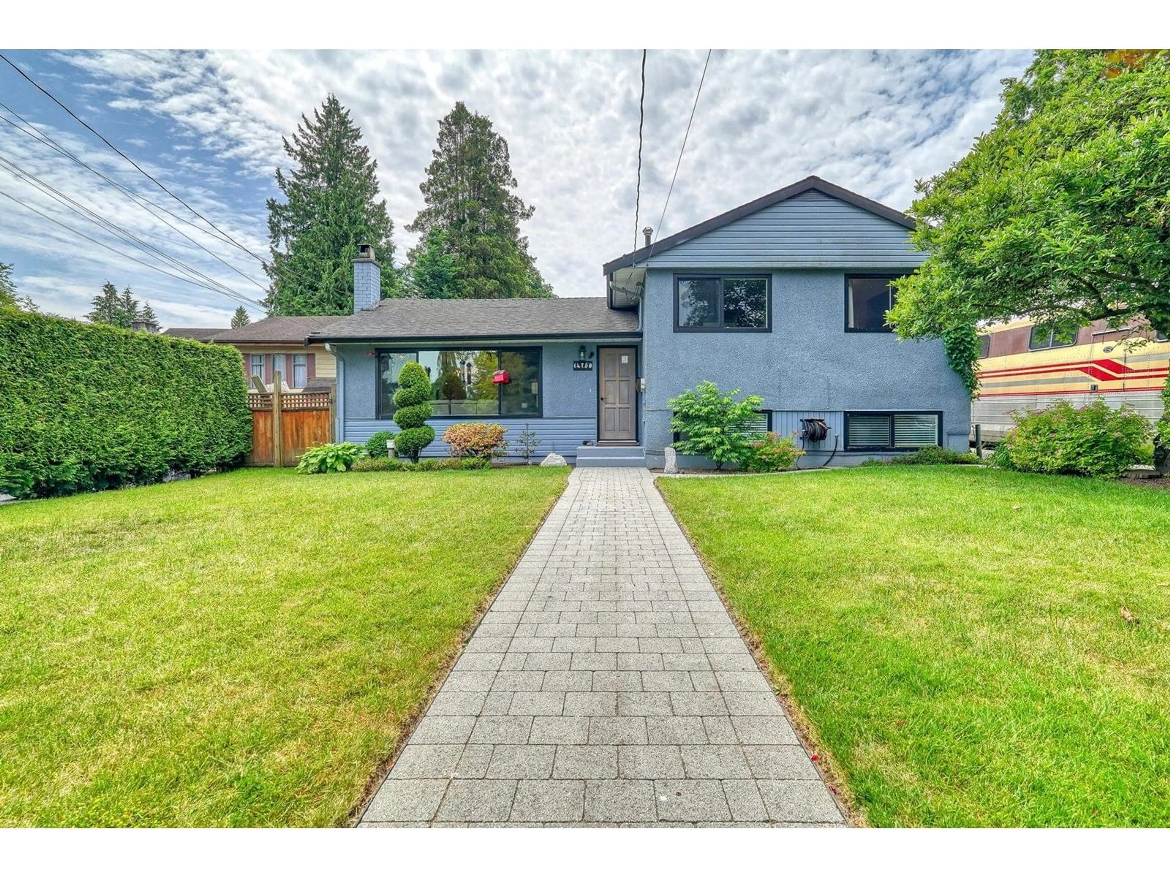 Home with brick exterior material, street for 14750 110A, Surrey British Columbia V3R2B7