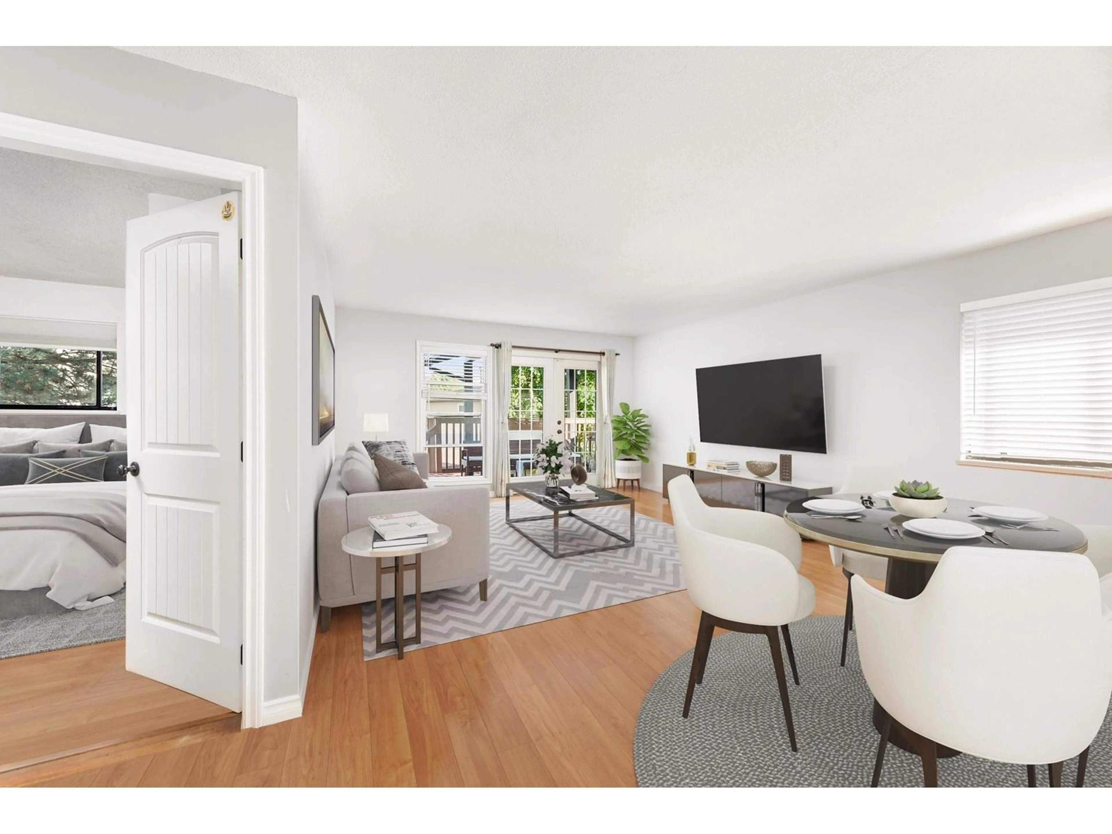Living room with furniture, wood/laminate floor for 2262 WILLOUGHBY, Langley British Columbia V2Y1C1