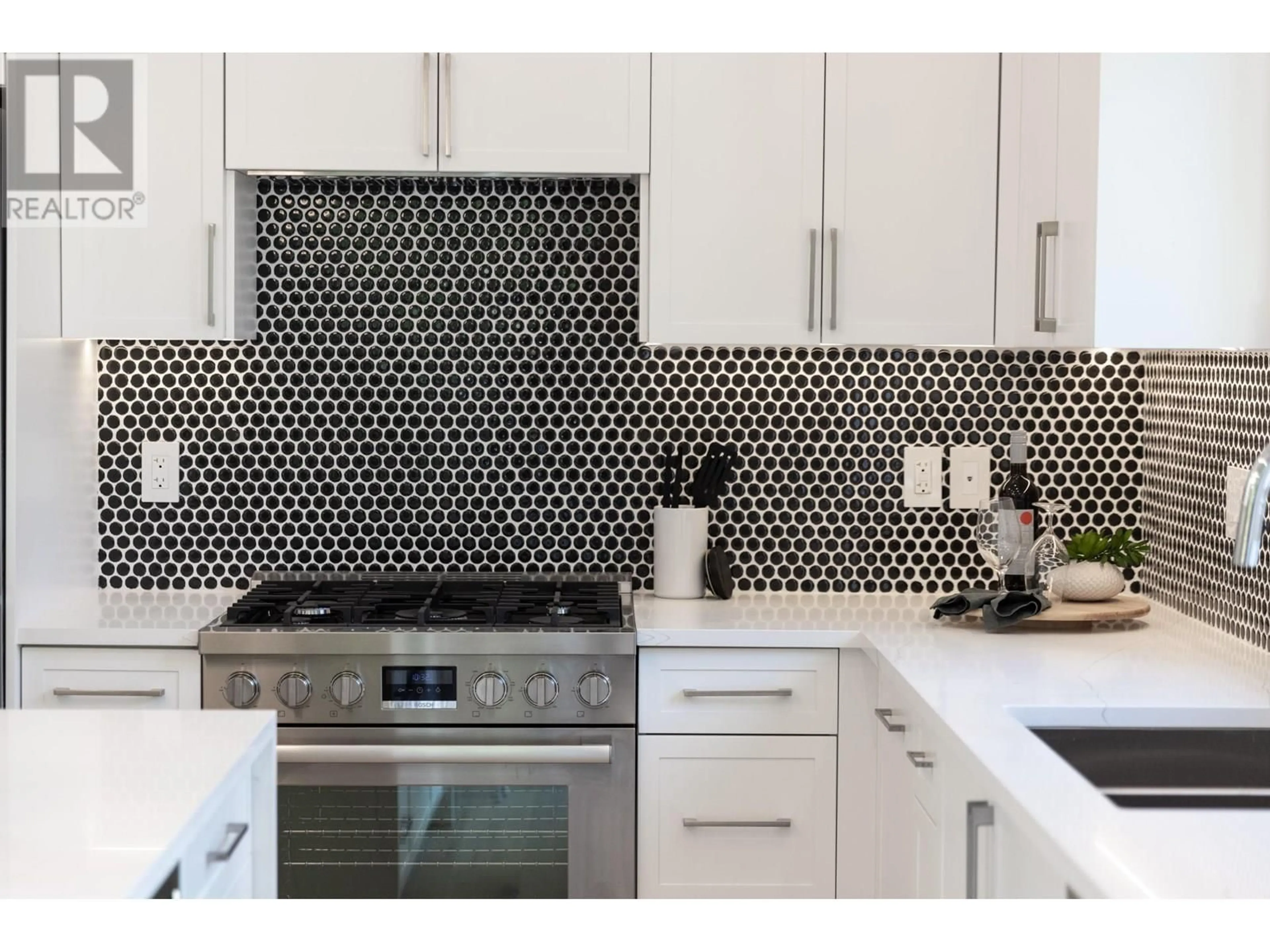Contemporary kitchen, ceramic/tile floor for 3075 COURTENAY STREET, Vancouver British Columbia V6R3X8