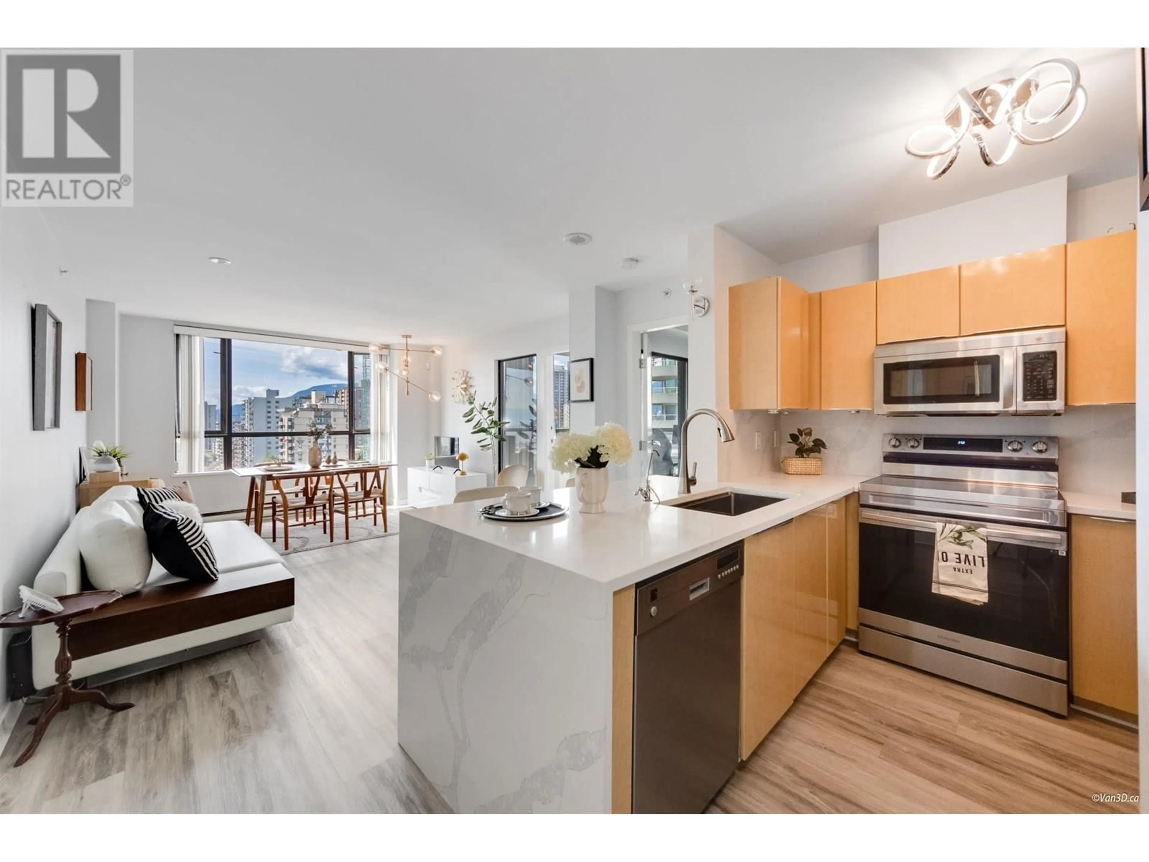 Open concept kitchen, unknown for 1406 - 1003 PACIFIC STREET, Vancouver British Columbia V6E4P2