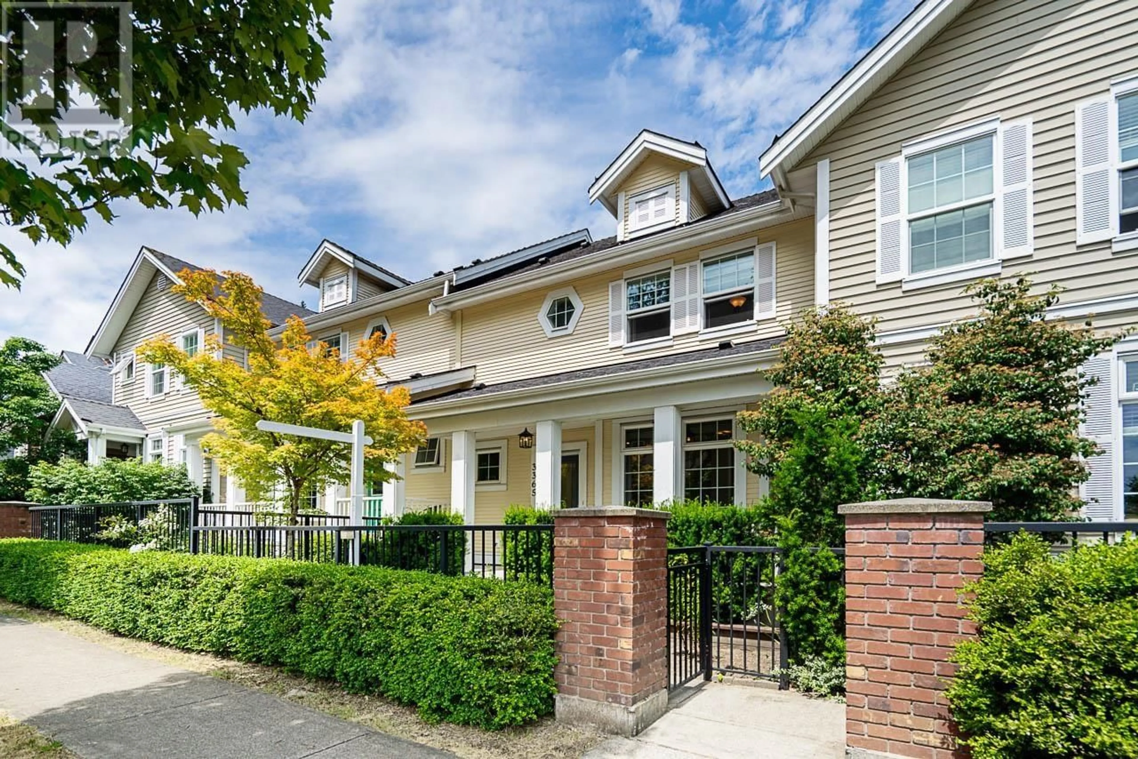 Home with brick exterior material, street for 3365 DARWIN AVENUE, Coquitlam British Columbia V3B0E8
