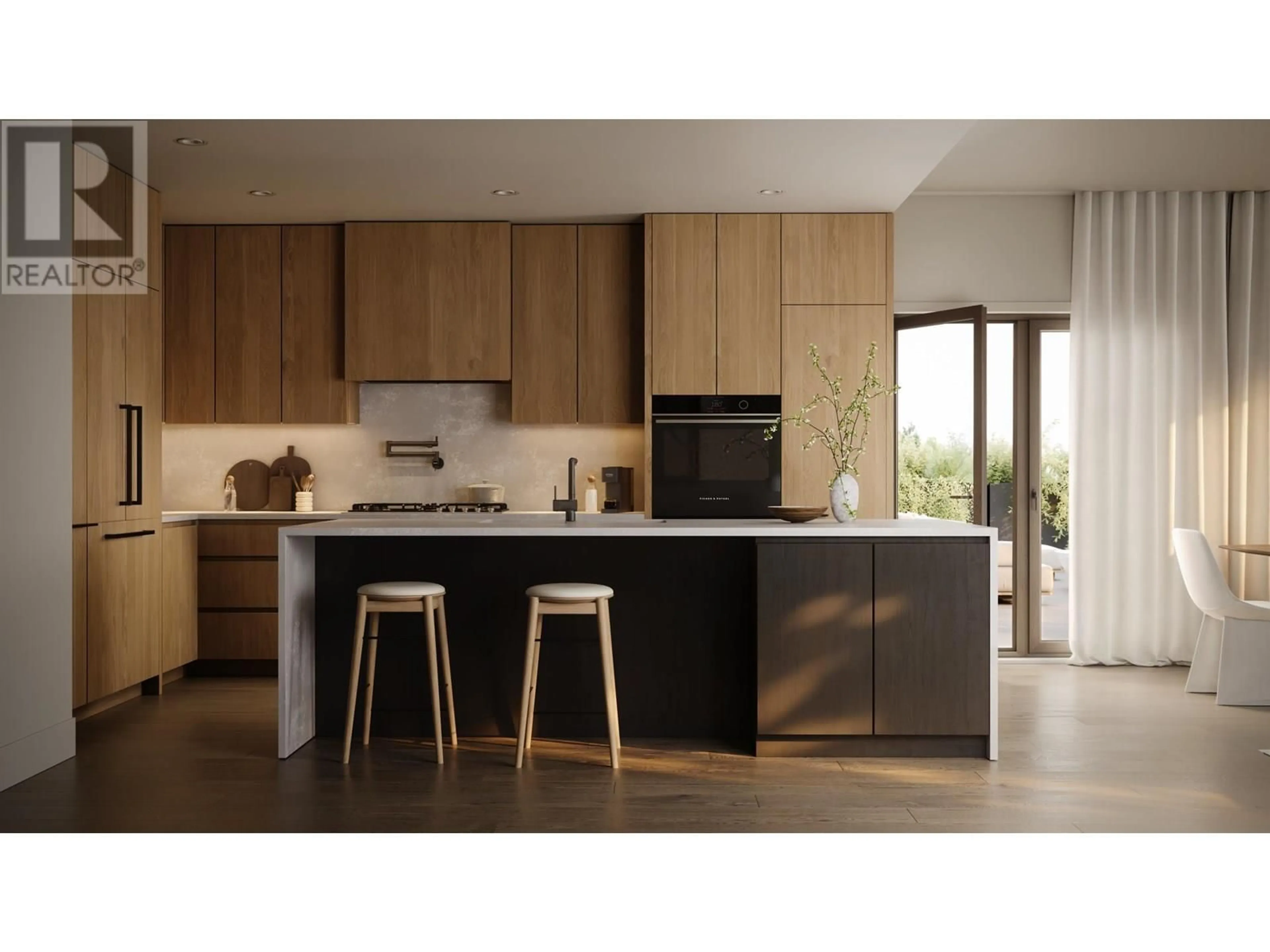 Open concept kitchen, wood/laminate floor for 948 57TH AVENUE, Vancouver British Columbia V6P1S3
