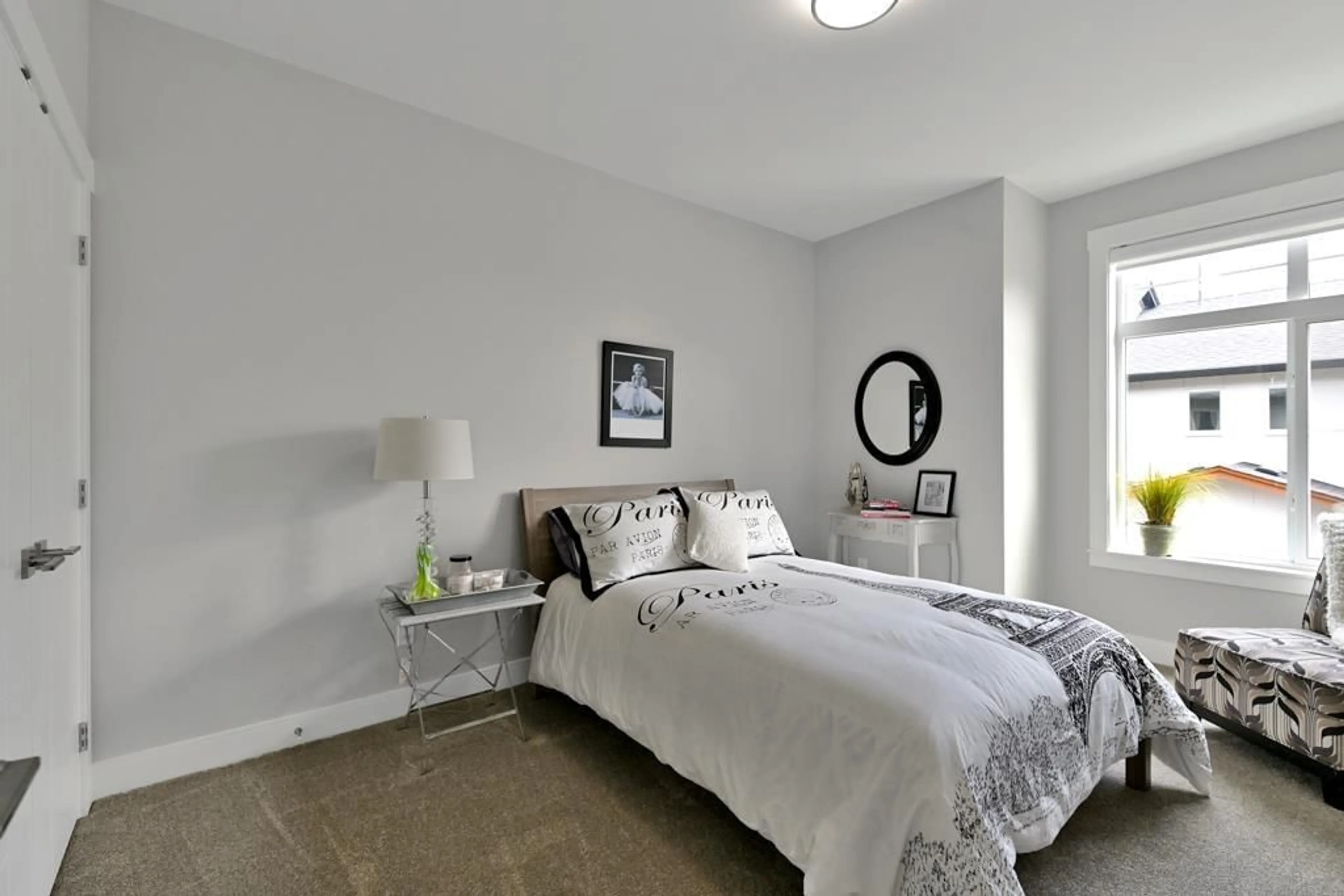 Bedroom with bed, unknown for 19 - 17033 FRASER, Surrey British Columbia V4N6V2