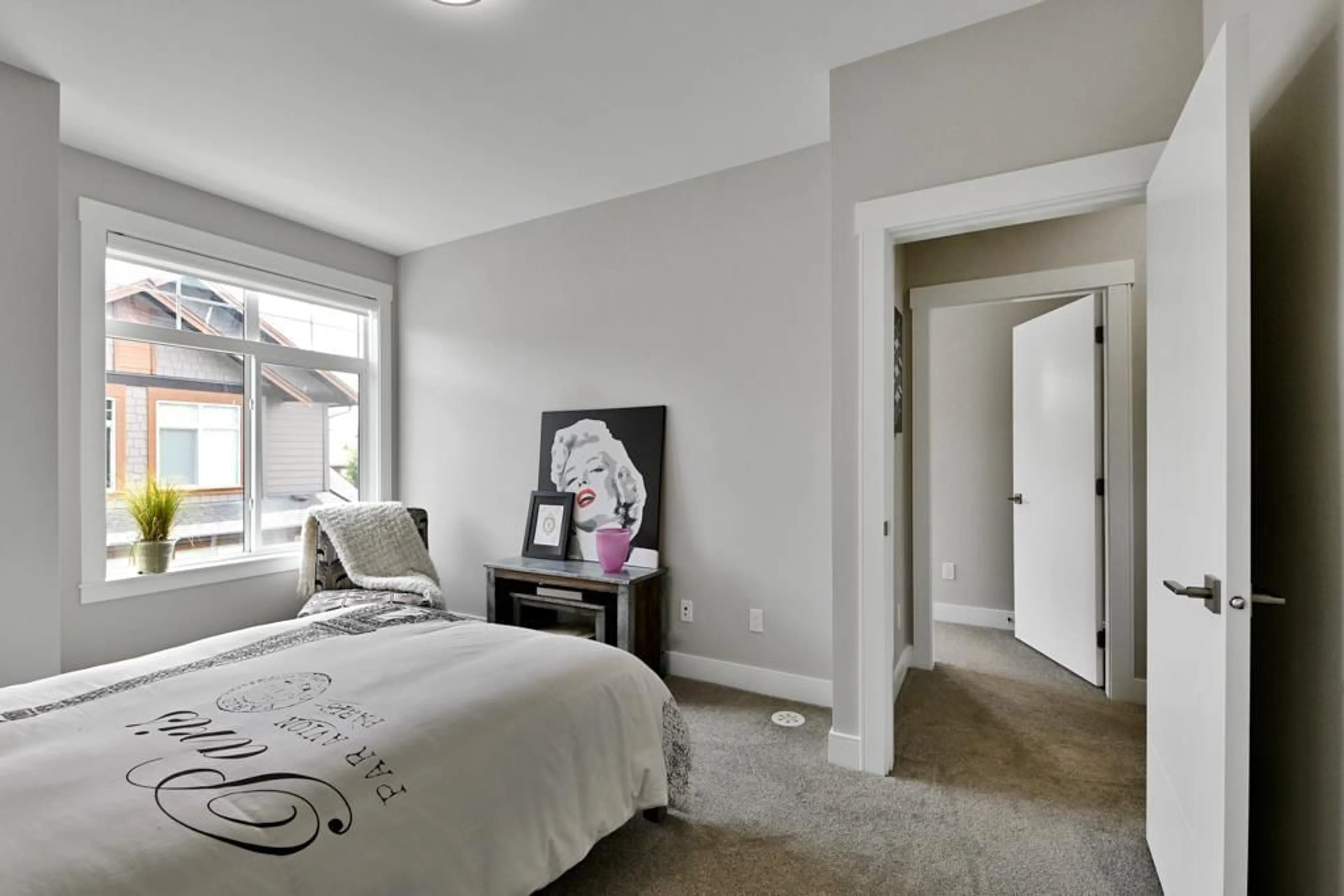 Bedroom with bed, unknown for 19 - 17033 FRASER, Surrey British Columbia V4N6V2