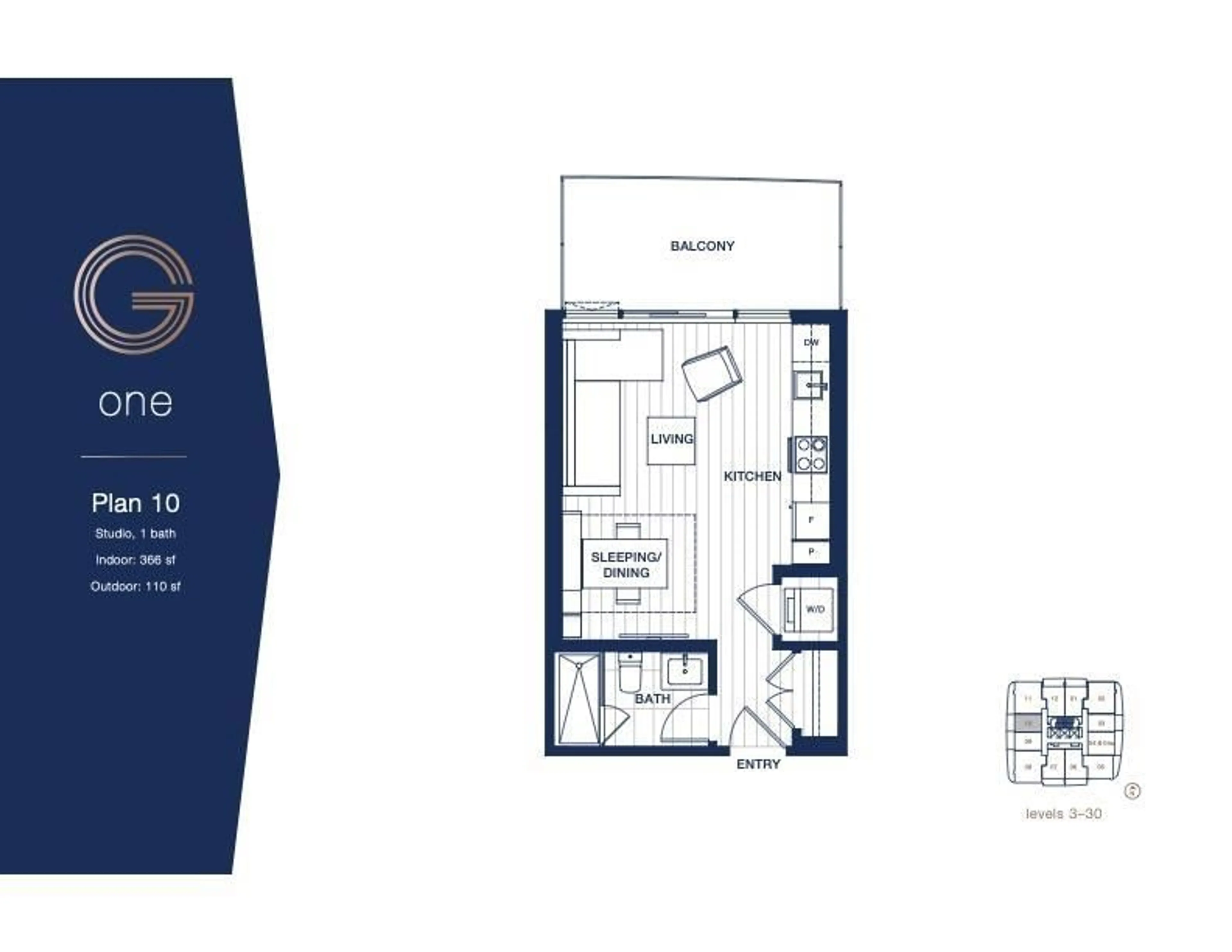 Floor plan for 2110 - 13685 102, Surrey British Columbia V3T1N7