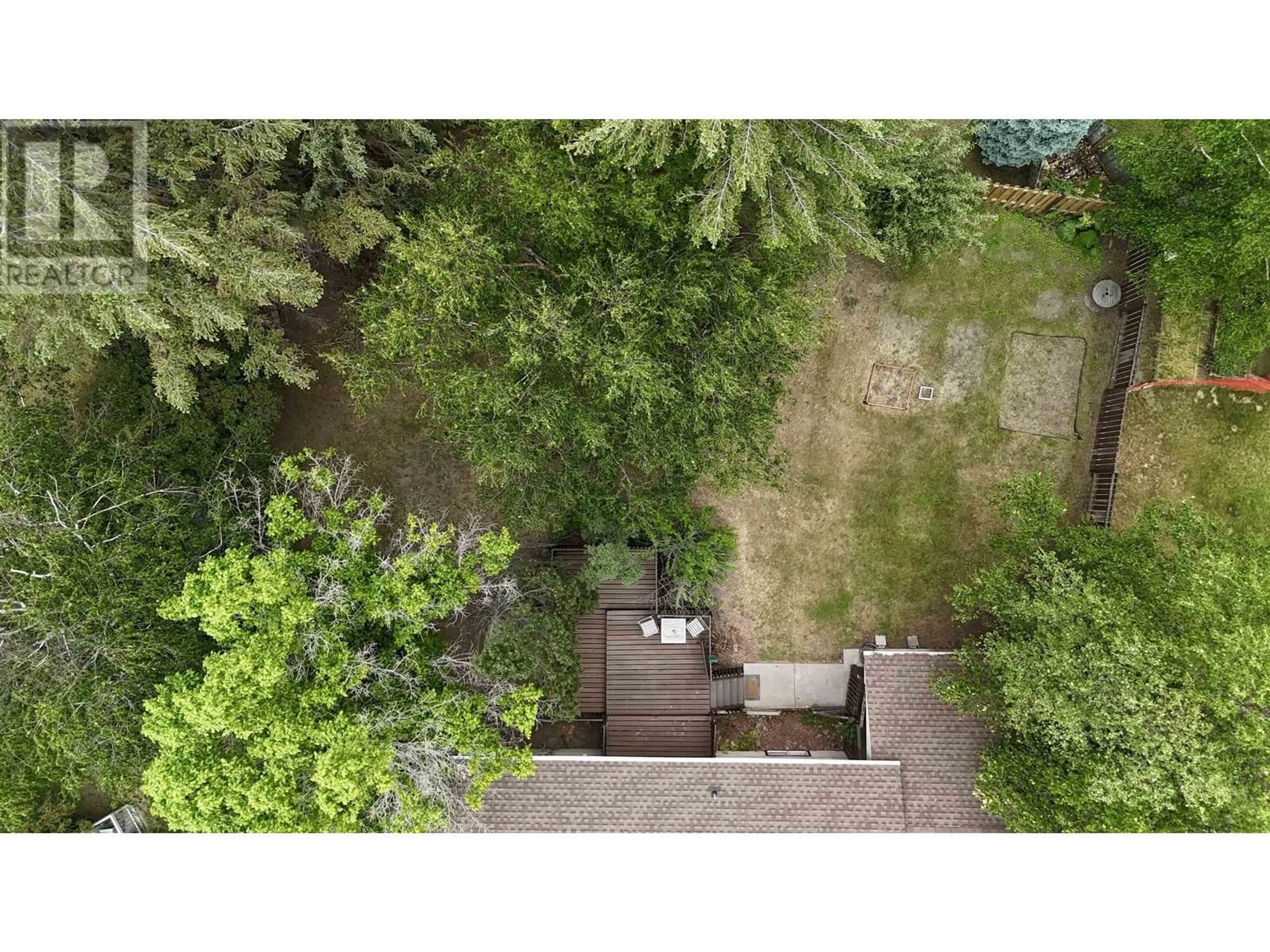 A pic from outside/outdoor area/front of a property/back of a property/a pic from drone, forest/trees view for 1130 LATIN AVENUE, Williams Lake British Columbia V2G2J9