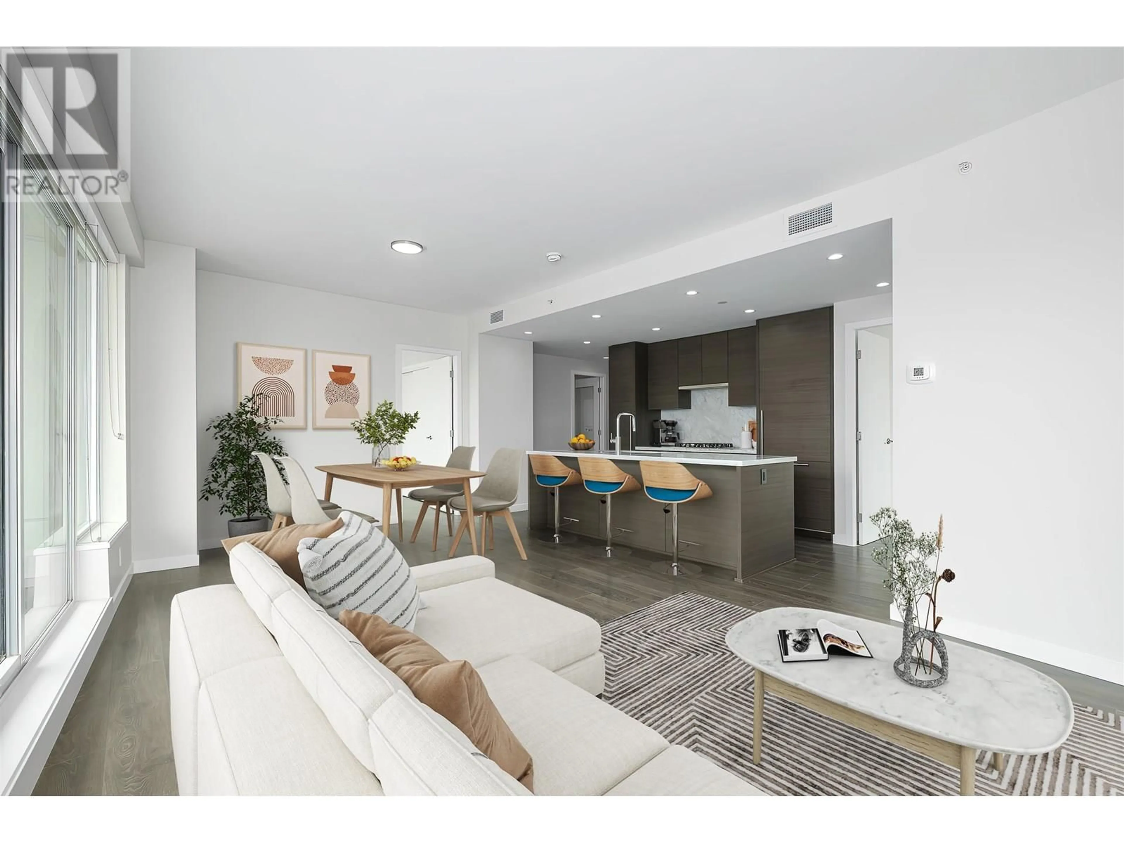 Living room with furniture, unknown for 1202 - 308 MORRISSEY ROAD, Port Moody British Columbia V3H0M2