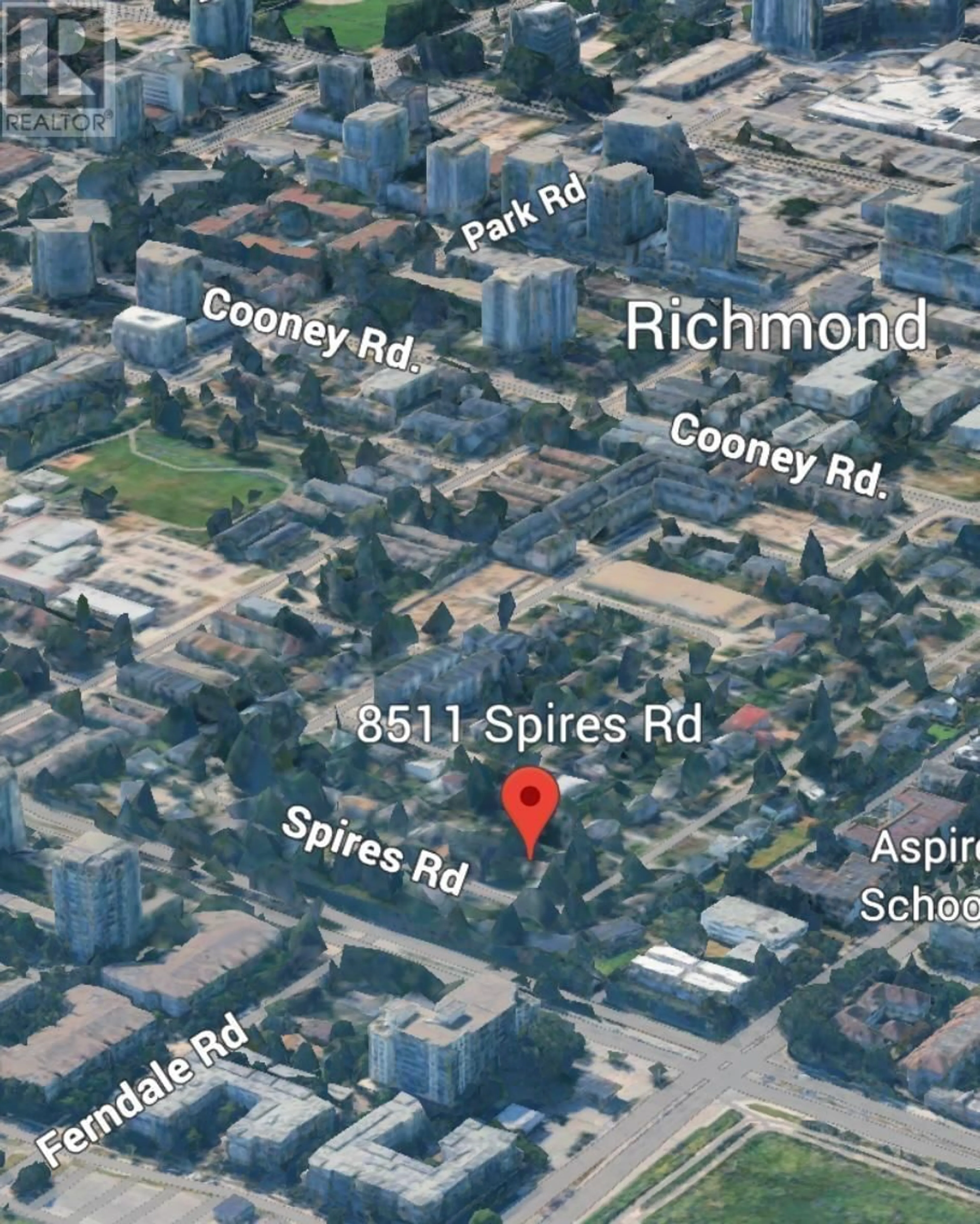 Picture of a map for 8511 SPIRES ROAD, Richmond British Columbia V6Y1W3