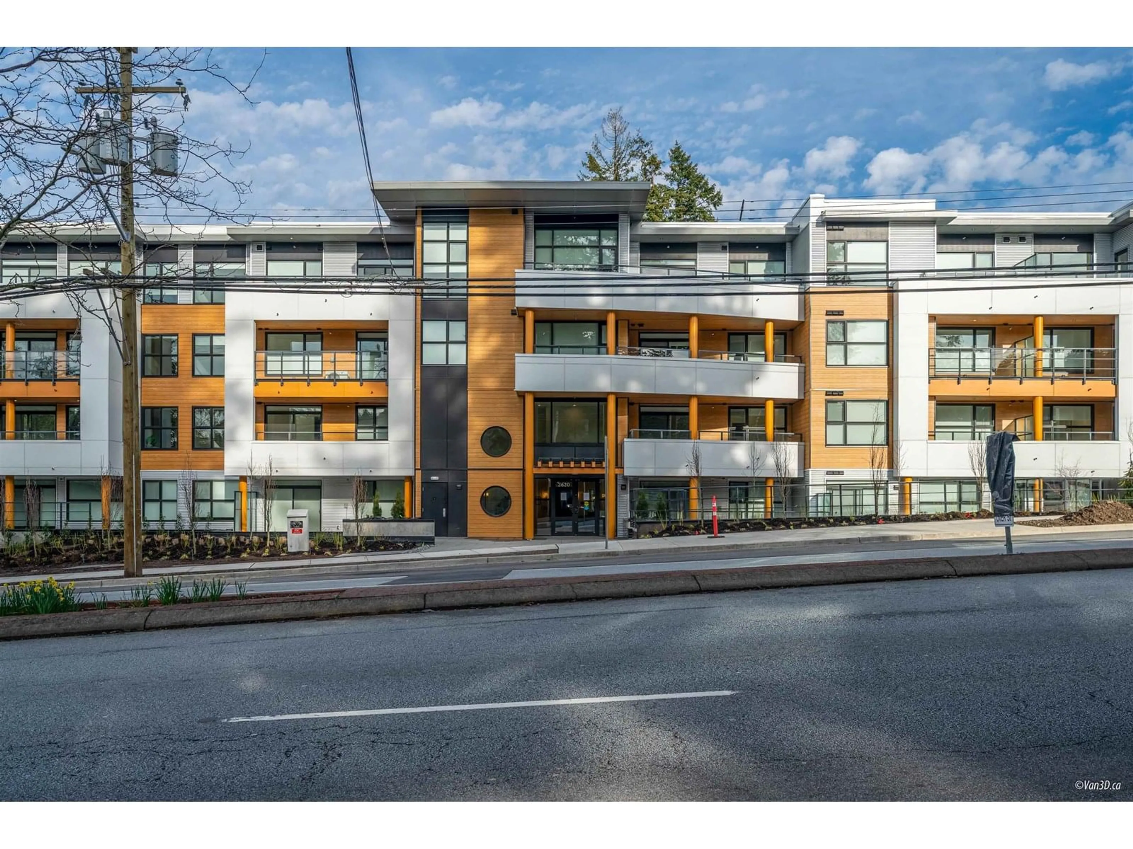 A pic from outside/outdoor area/front of a property/back of a property/a pic from drone, street for 109 - 2620 152, Surrey British Columbia V4P0H8