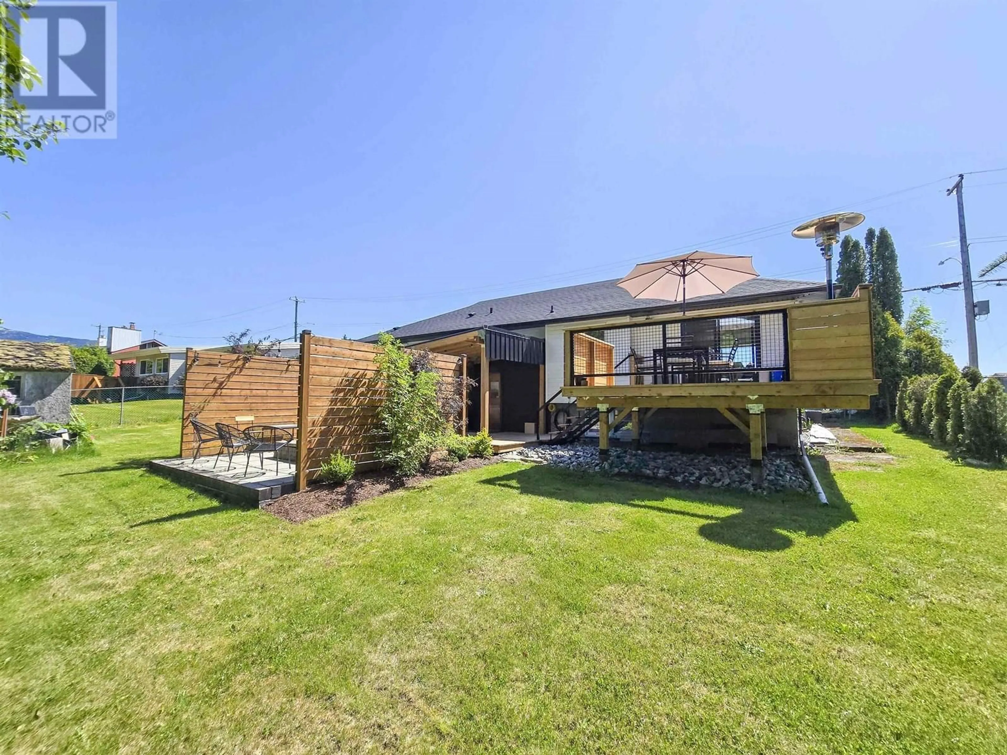 A pic from outside/outdoor area/front of a property/back of a property/a pic from drone, unknown for 1428 ALBATROSS AVENUE, Kitimat British Columbia V8C1R1
