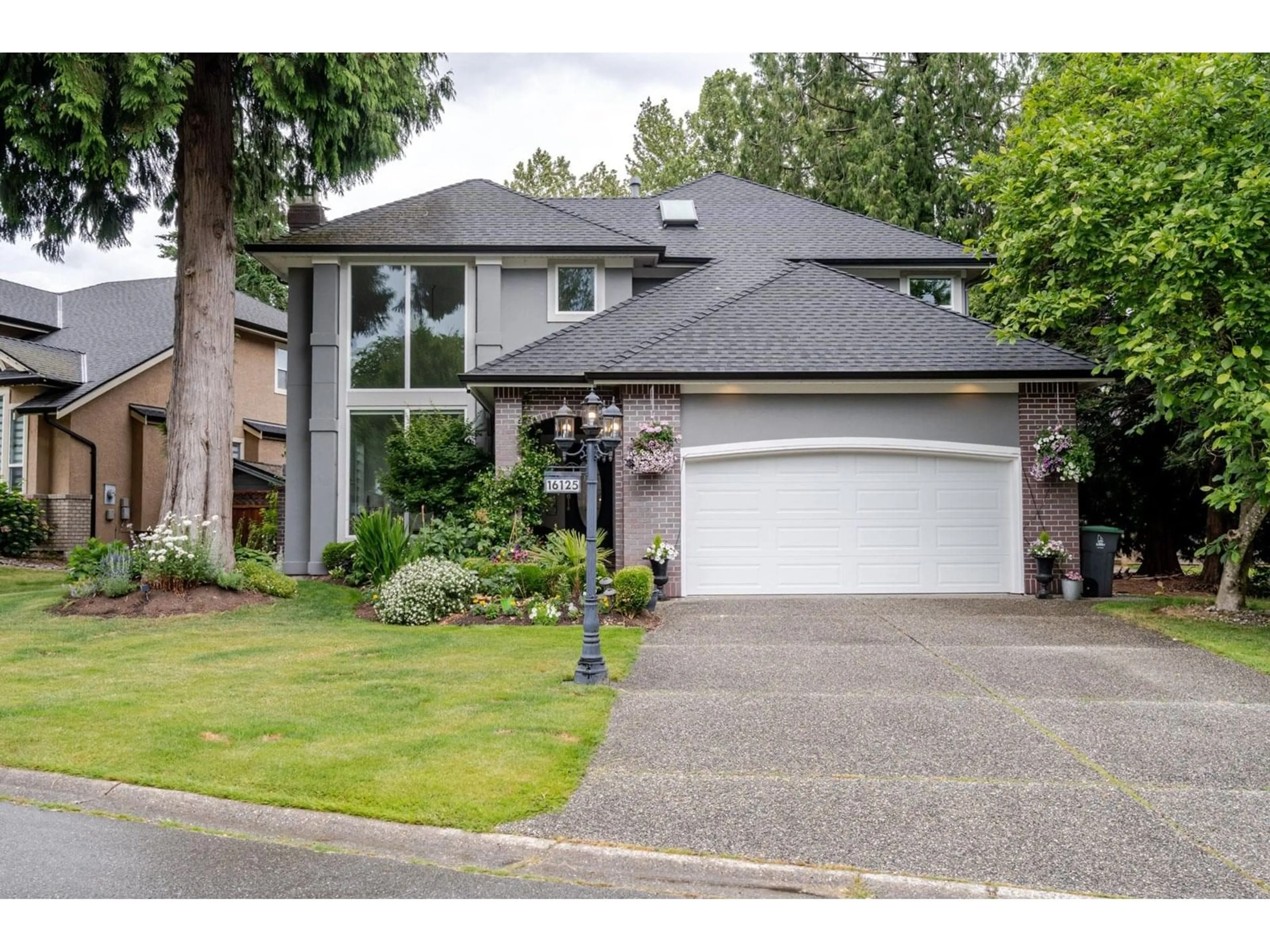 Home with brick exterior material, street for 16125 108A, Surrey British Columbia V4N1P1