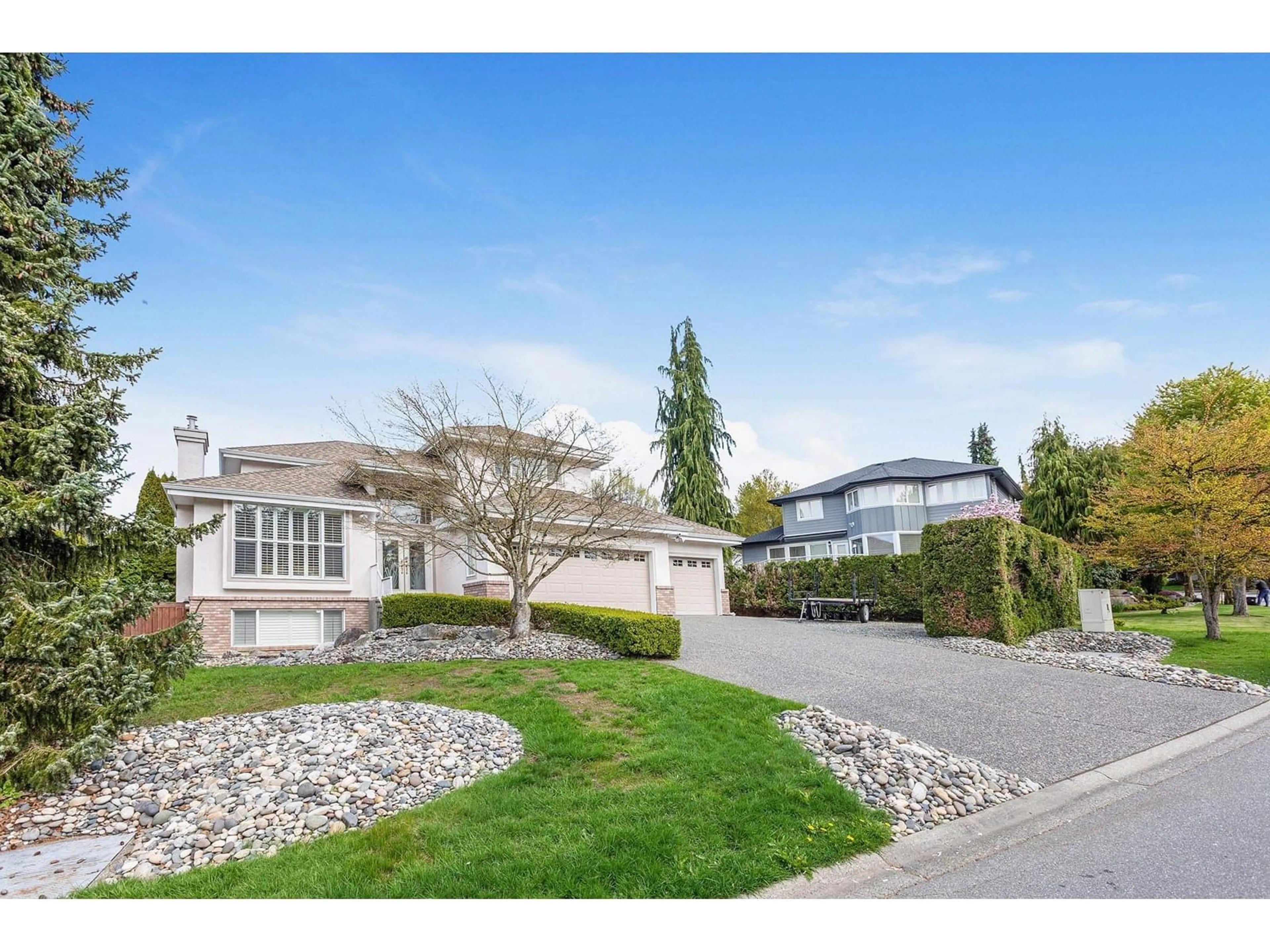 A pic from outside/outdoor area/front of a property/back of a property/a pic from drone, street for 16829 57A, Surrey British Columbia V3S8P2