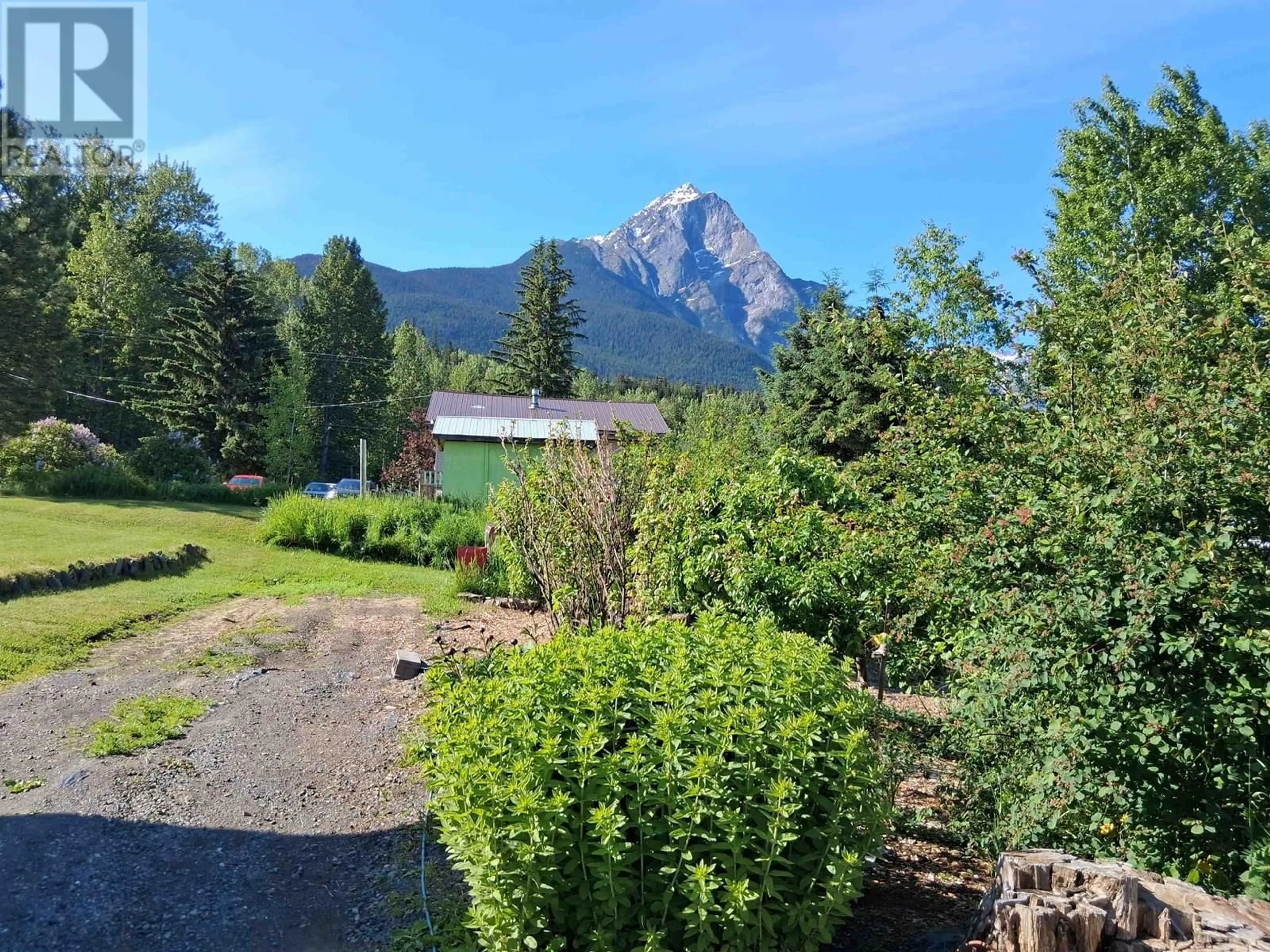 A pic from outside/outdoor area/front of a property/back of a property/a pic from drone, mountain view for 2978 FIELDING STREET, Hazelton British Columbia V0J2J0