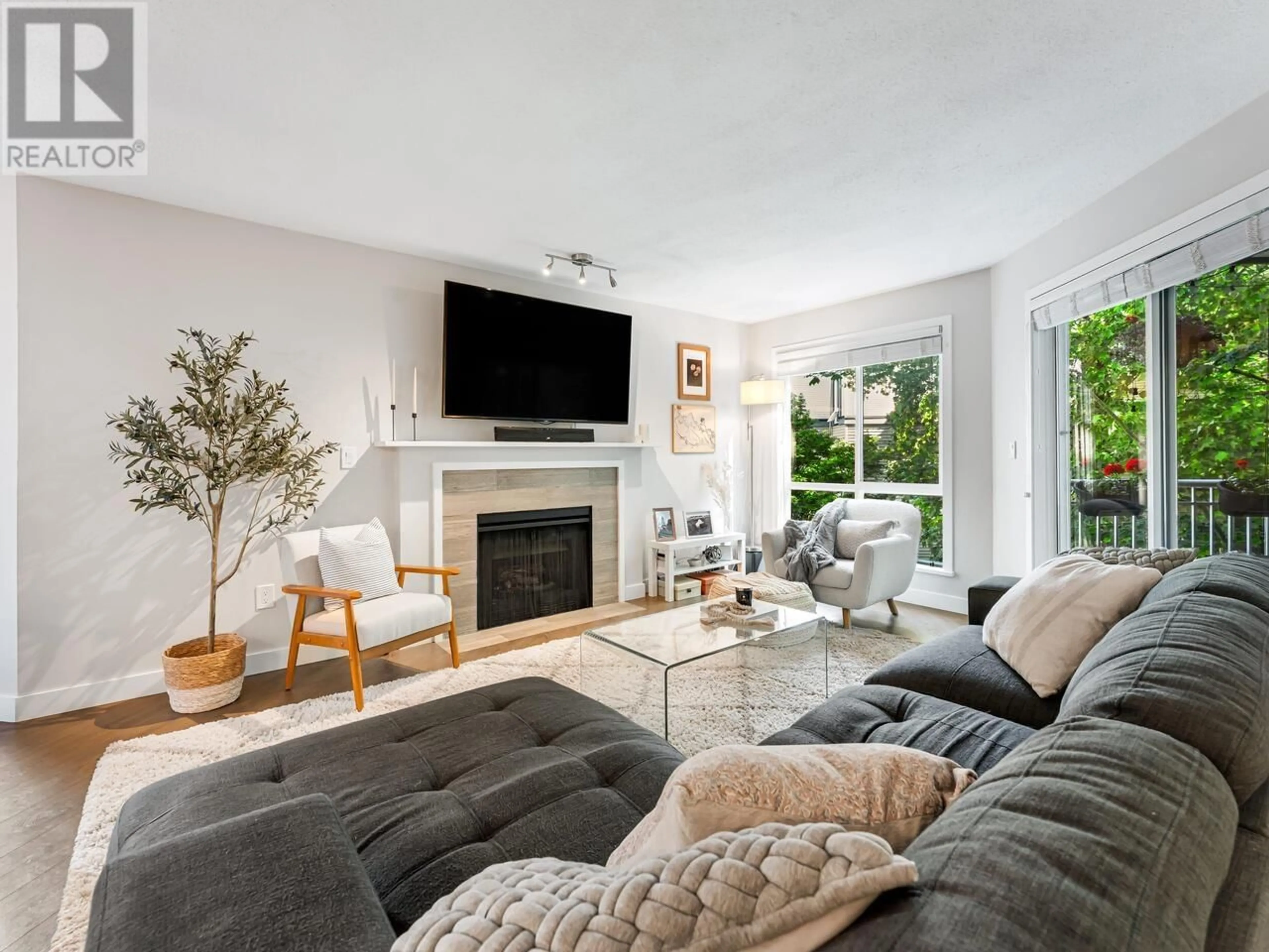 Living room with furniture, unknown for 214 - 7453 MOFFATT ROAD, Richmond British Columbia V6Y3W1